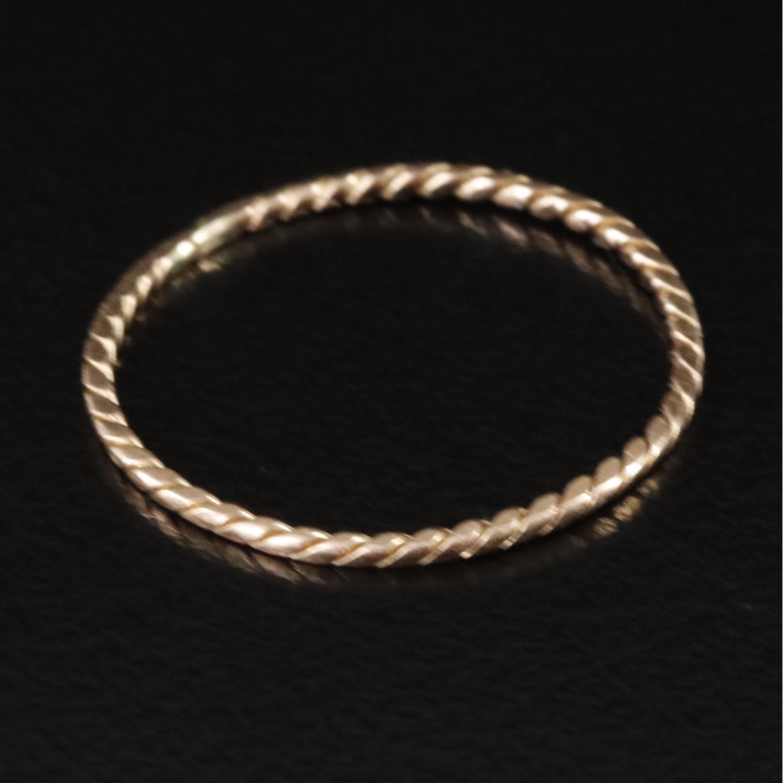 Scrap Braided Wire Ring