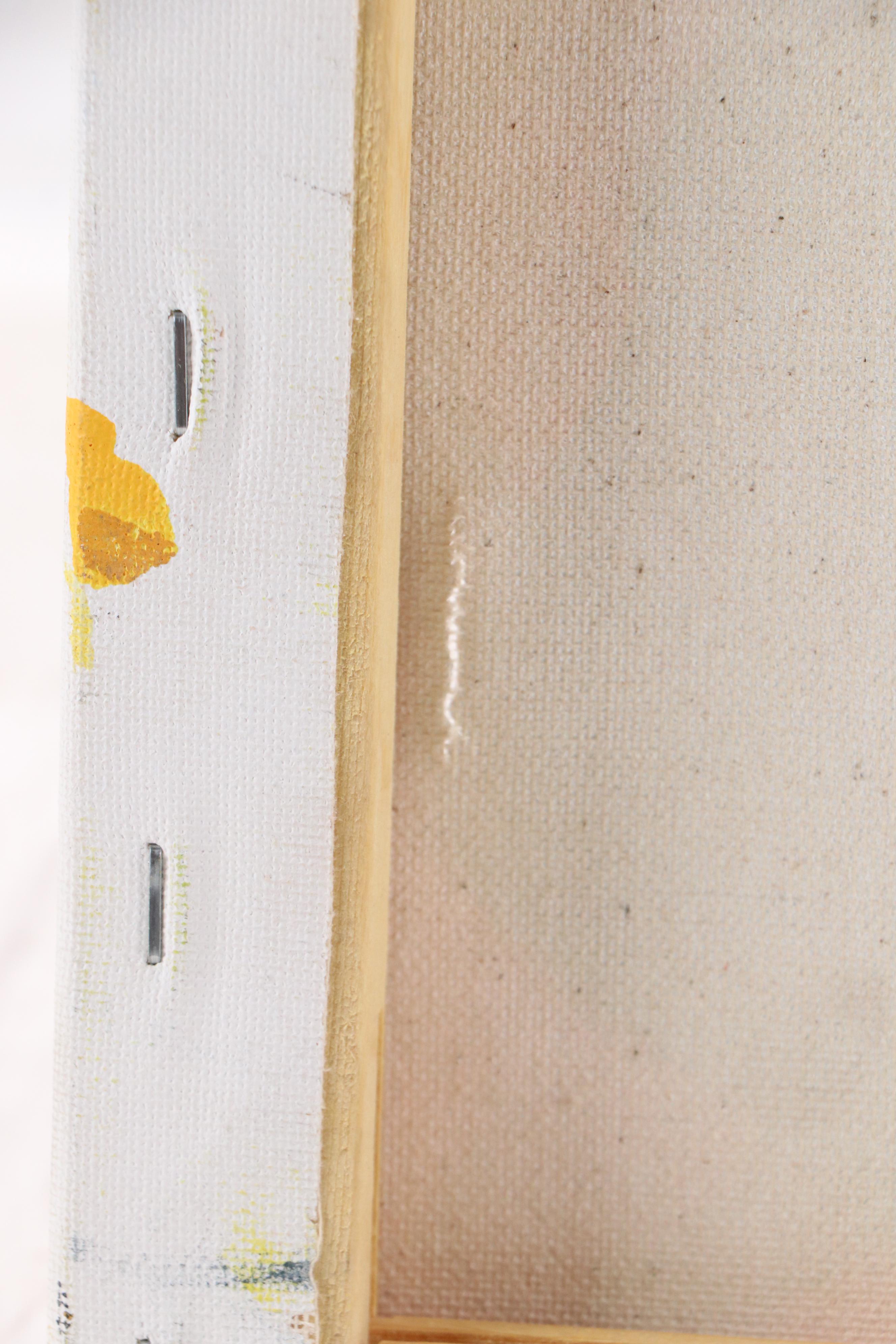 Abiola Idowu Abstract Mixed Media Painting "I Love You a Great Deal," 2022