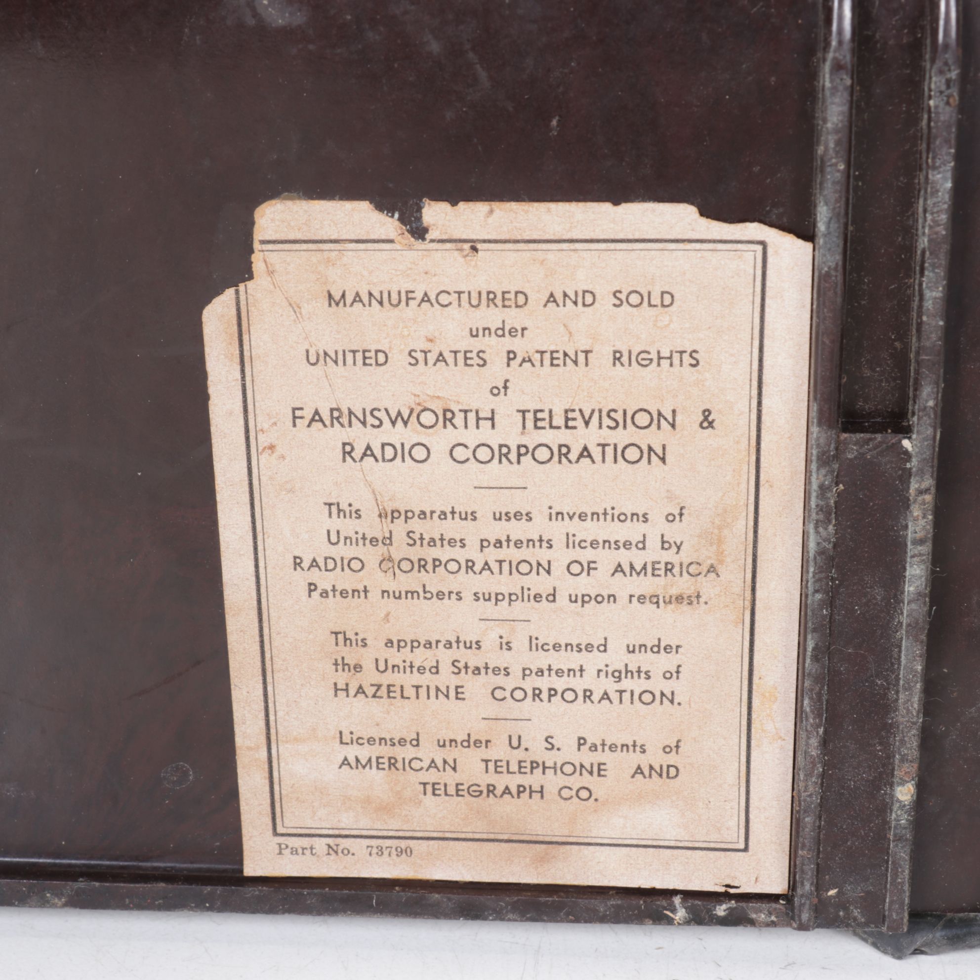 General Electric & Farnsworth Desktop AM/FM Radios, Mid-20th Century