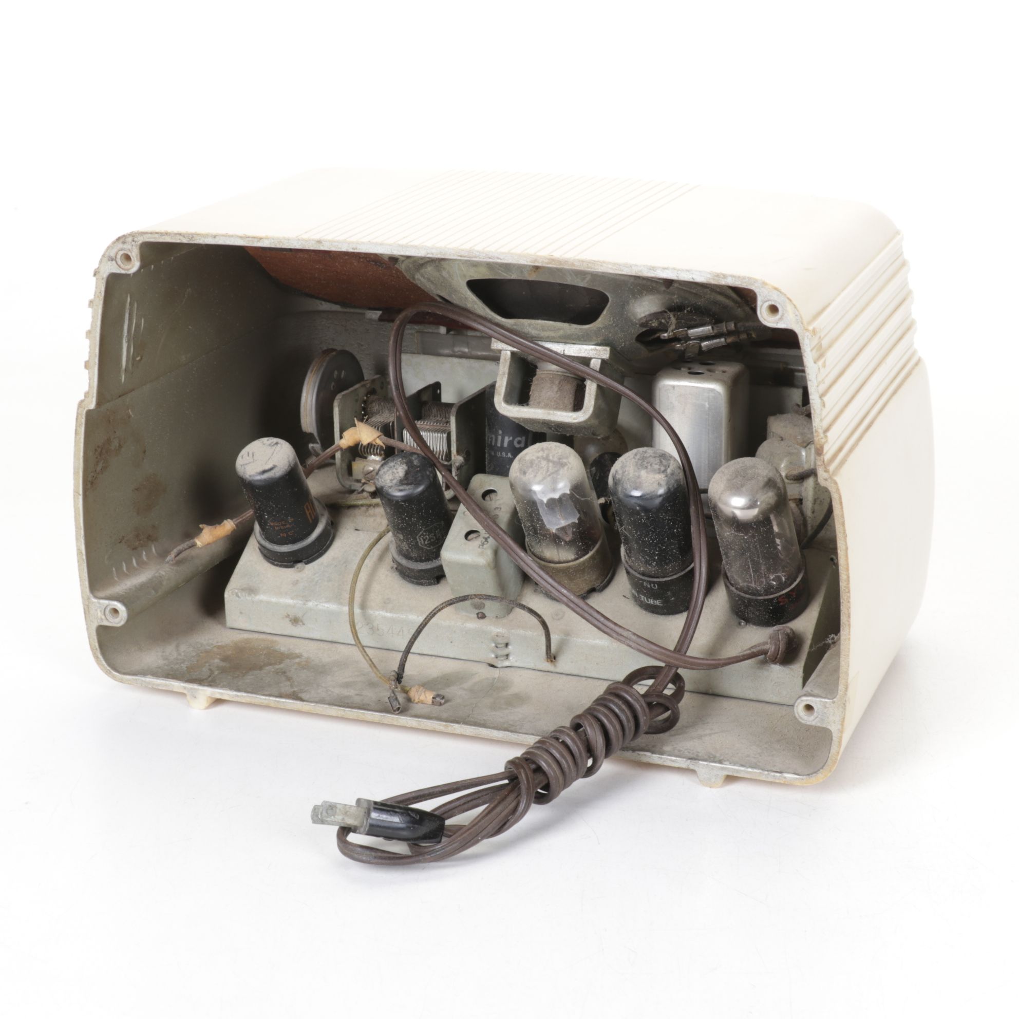 General Electric & Farnsworth Desktop AM/FM Radios, Mid-20th Century