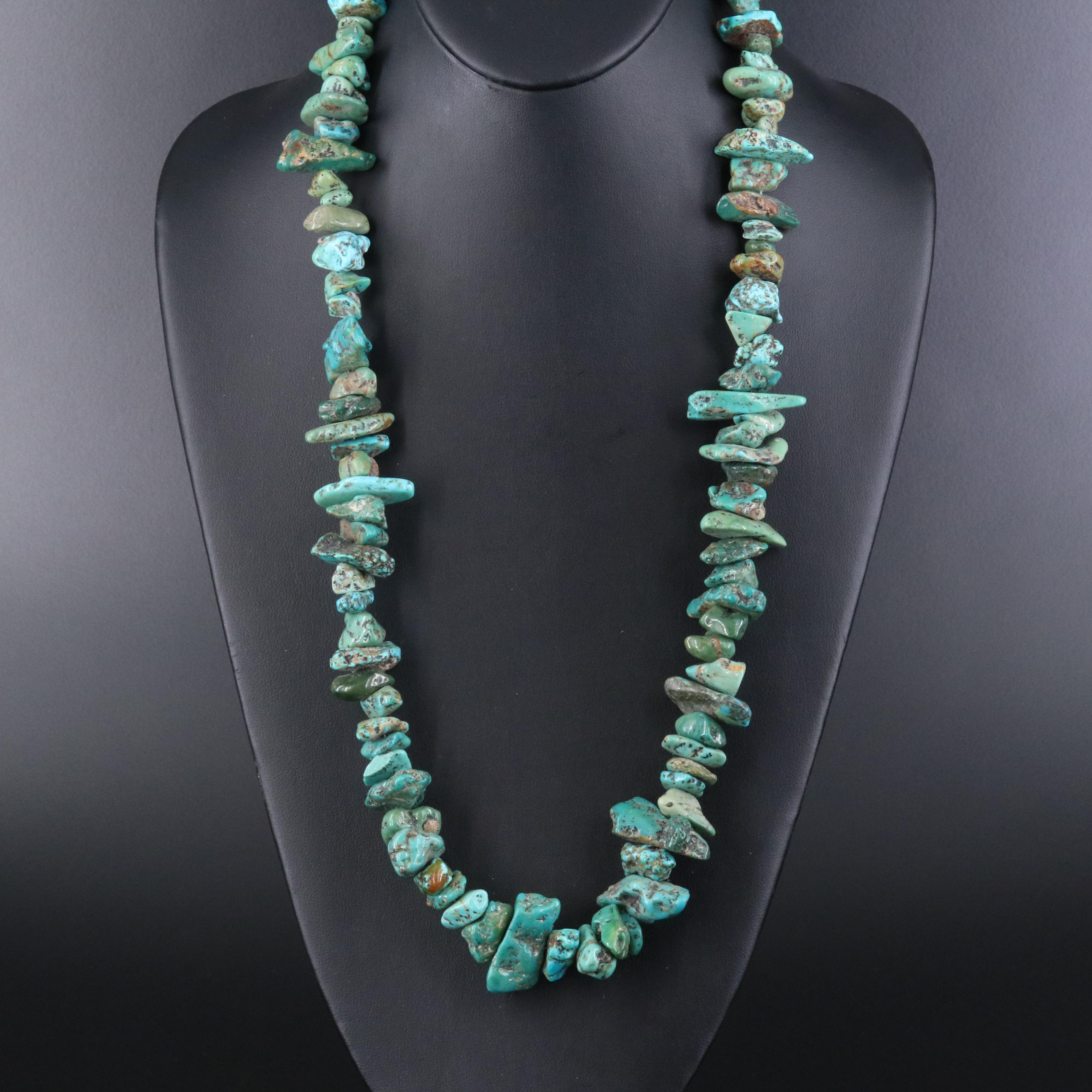 Turquoise Bead Necklace