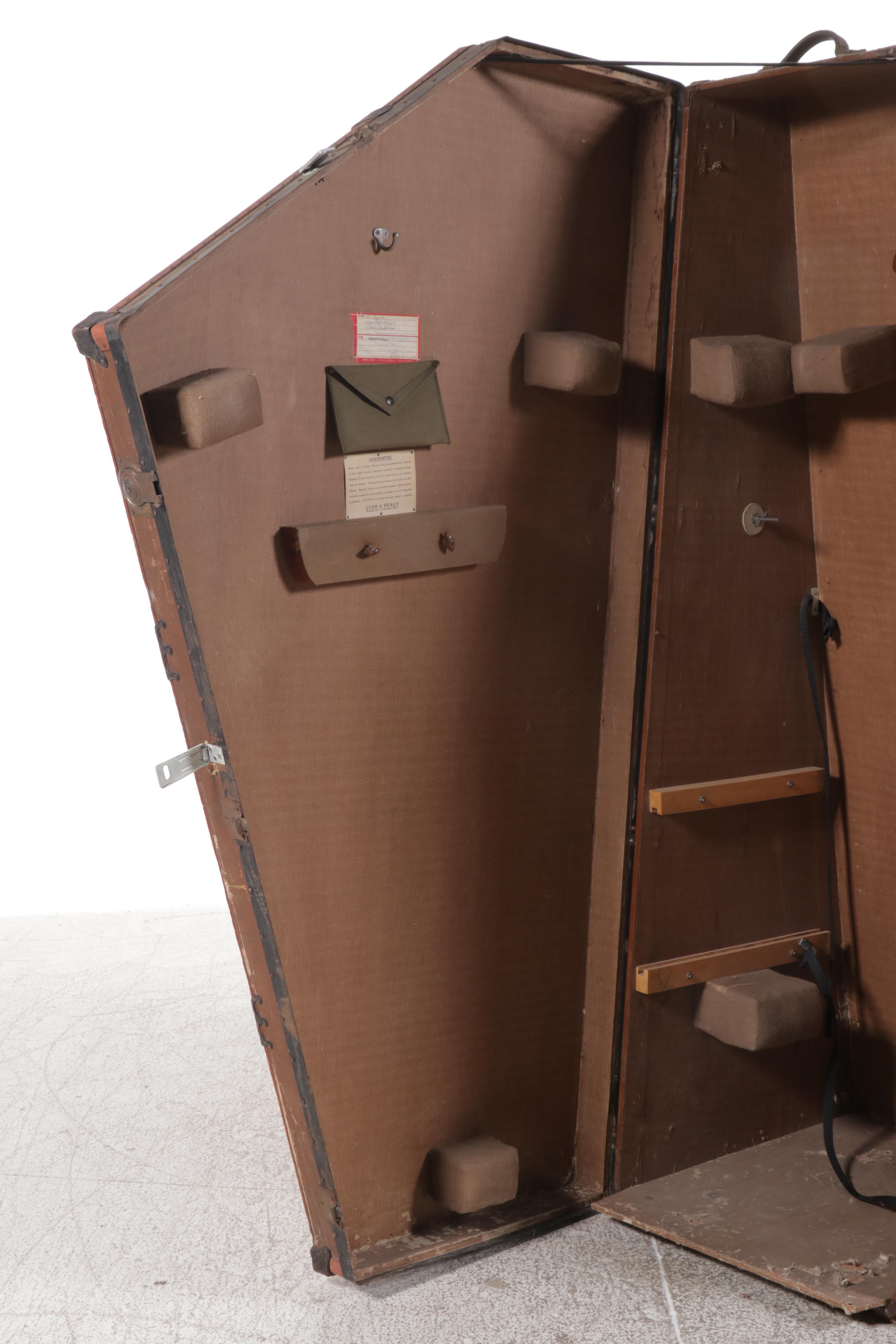 Lyon & Healy Inc. Harp Case, Late 19th/Early 20th Century