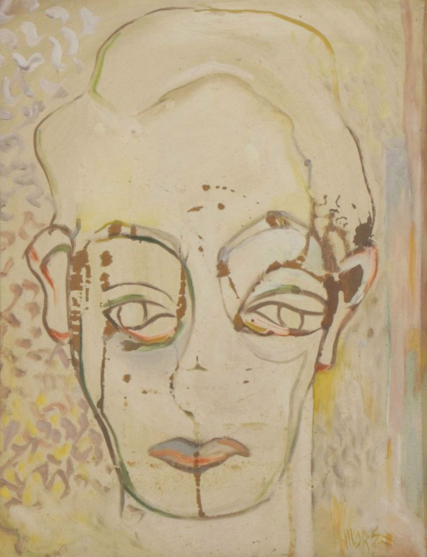 John Boit Morse Stylized Portrait of Man