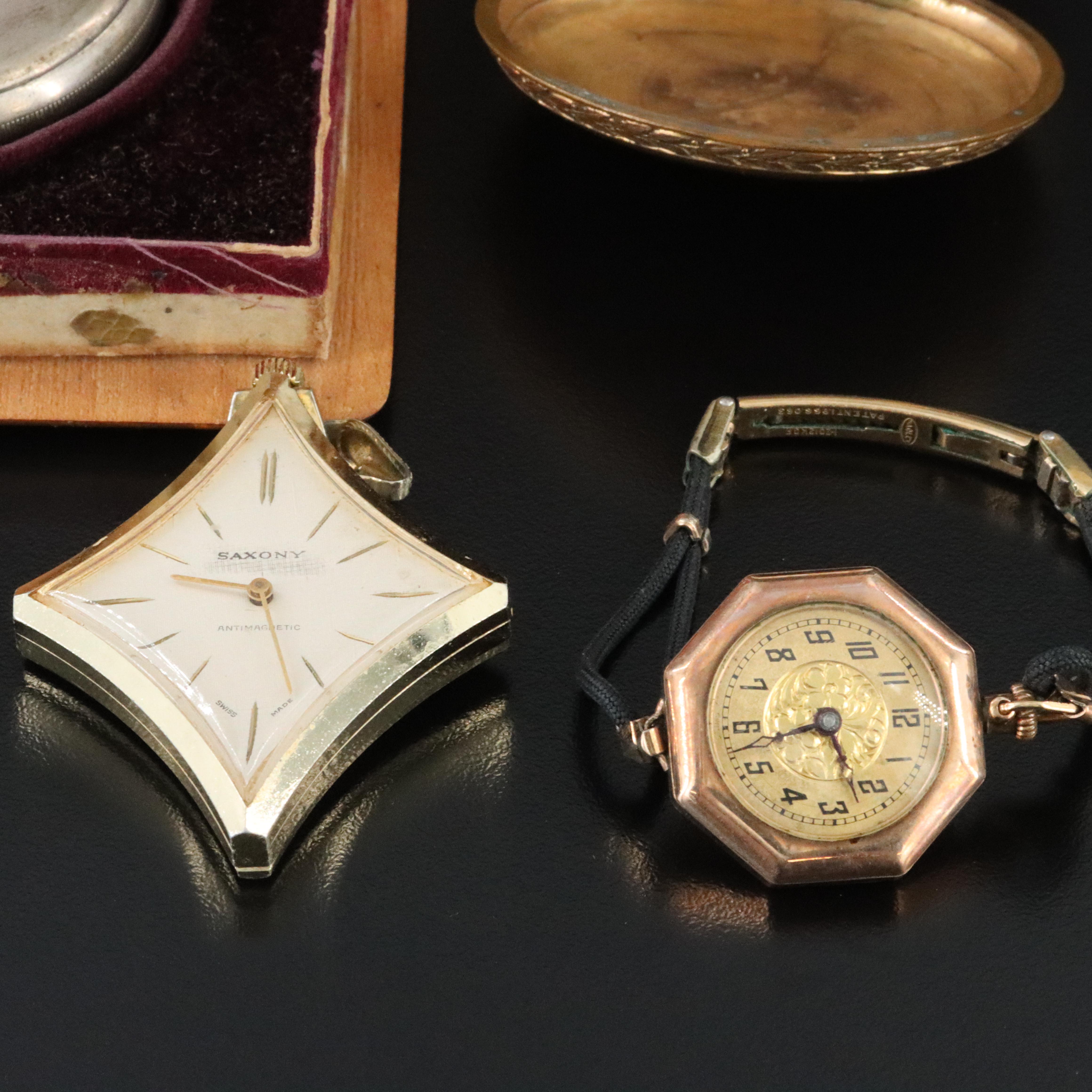 Collection of Vintage Pocket, Pendant and Wrist Watches