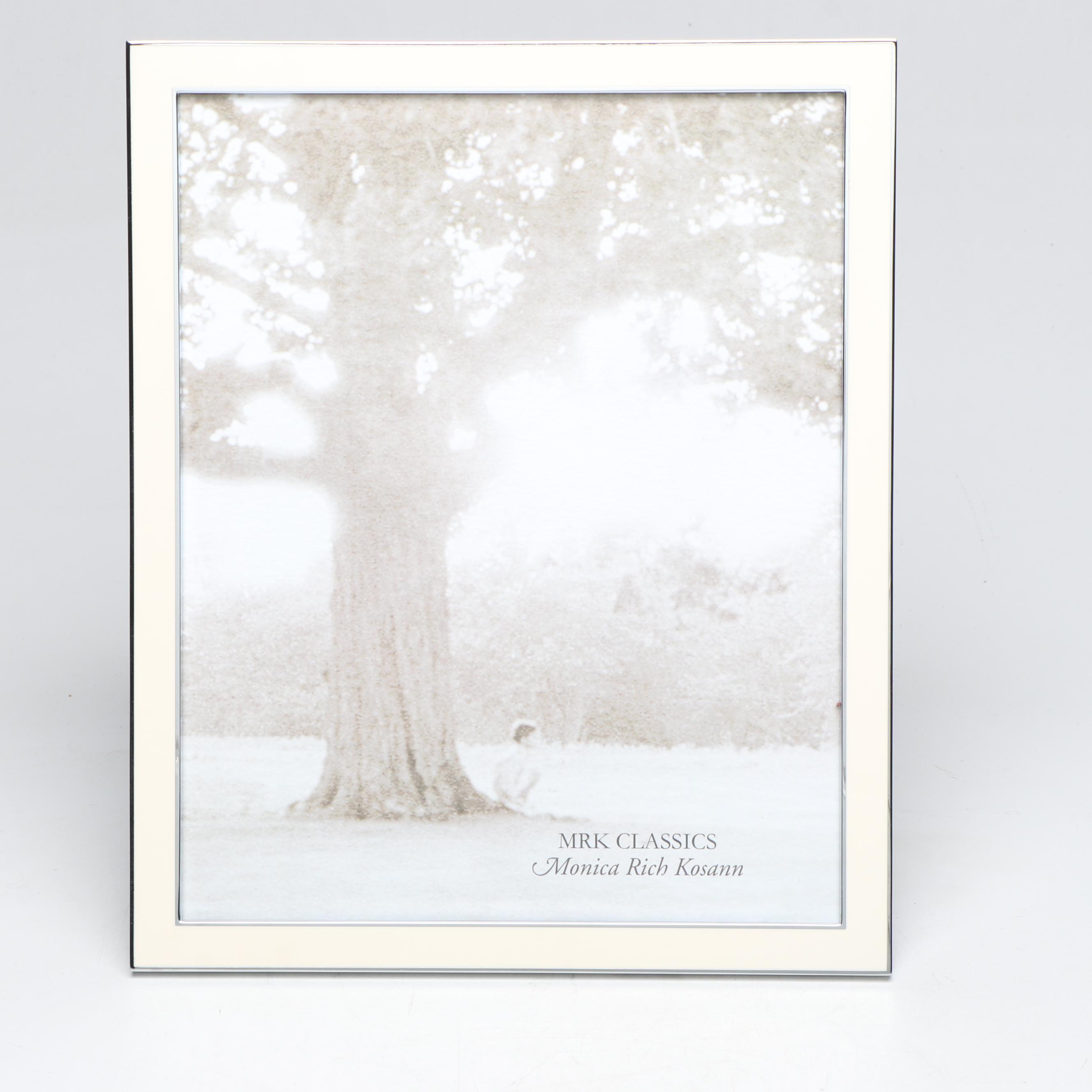 Monica Rich Kosann Metal and Enamel Frame with Other Metal and Wood Frames