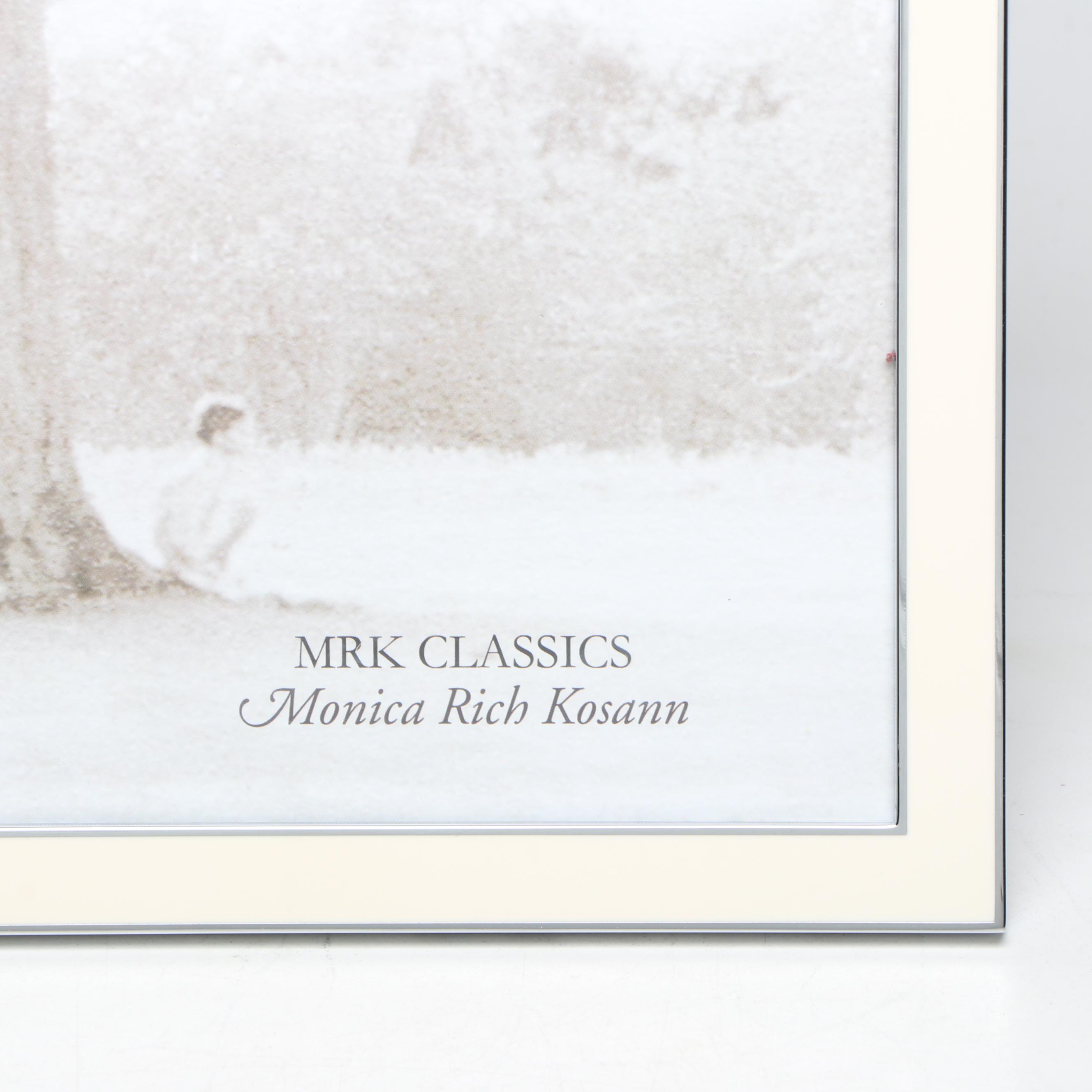 Monica Rich Kosann Metal and Enamel Frame with Other Metal and Wood Frames