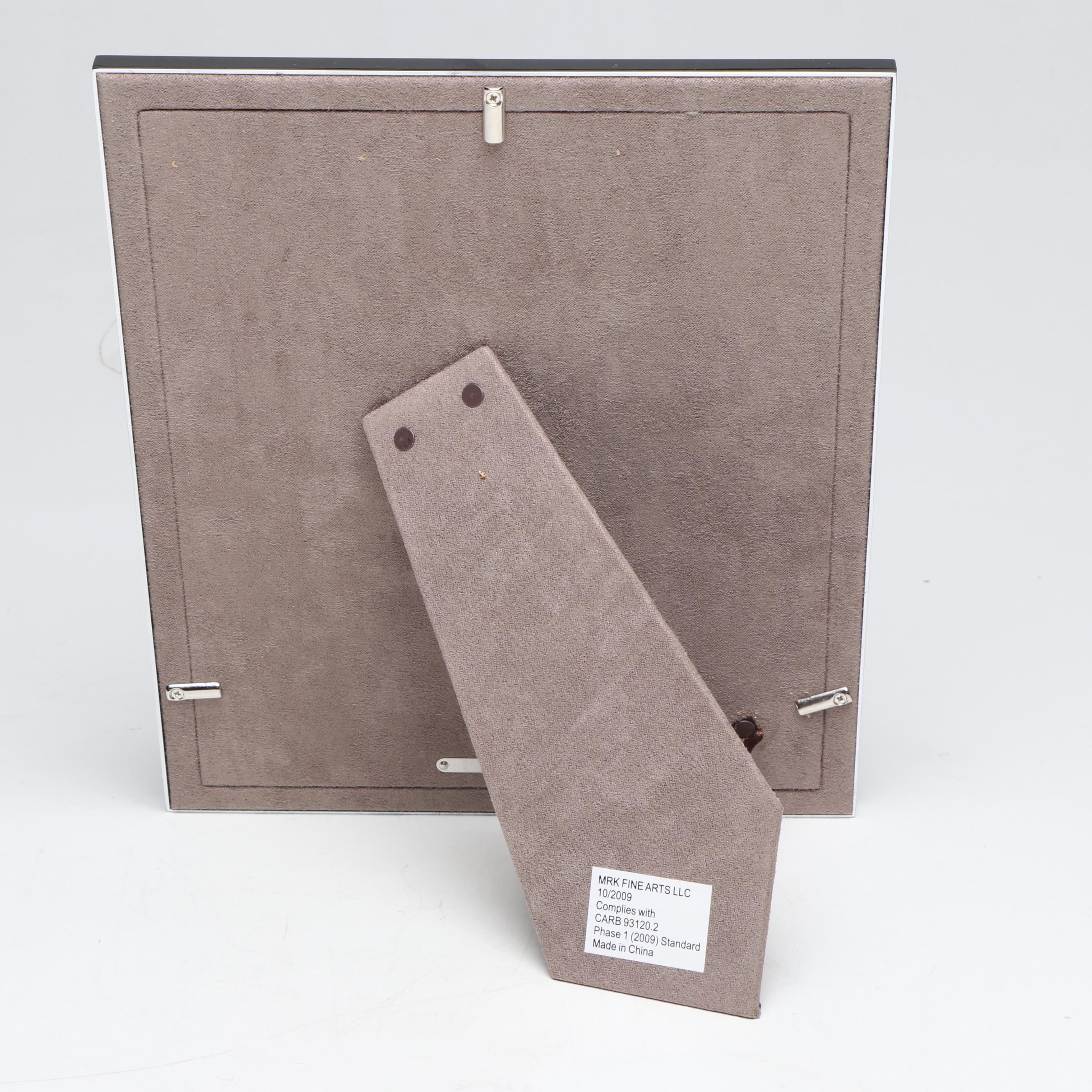 Monica Rich Kosann Metal and Enamel Frame with Other Metal and Wood Frames