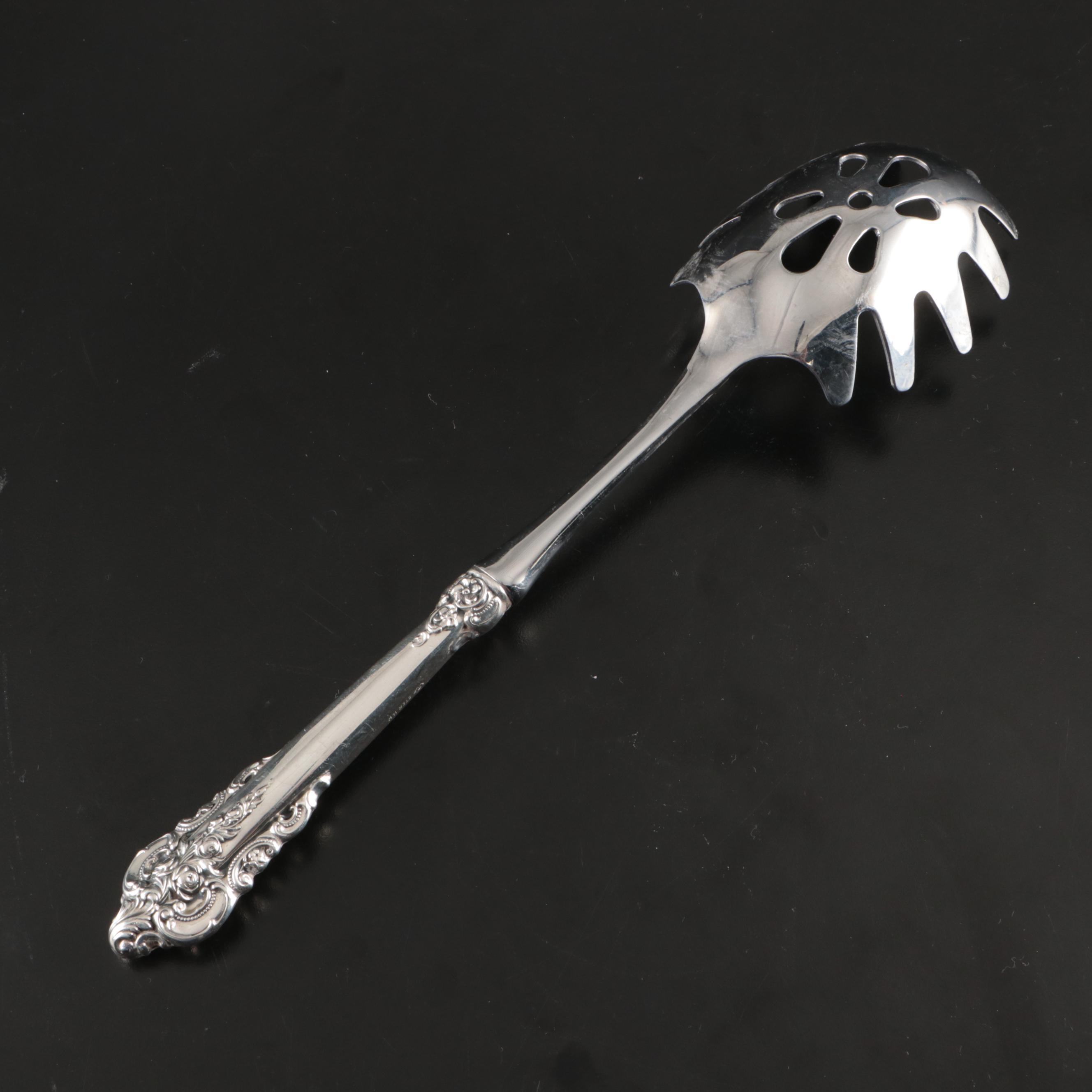 Wallace "Grand Baroque" Sterling Silver Handled Serving Utensils
