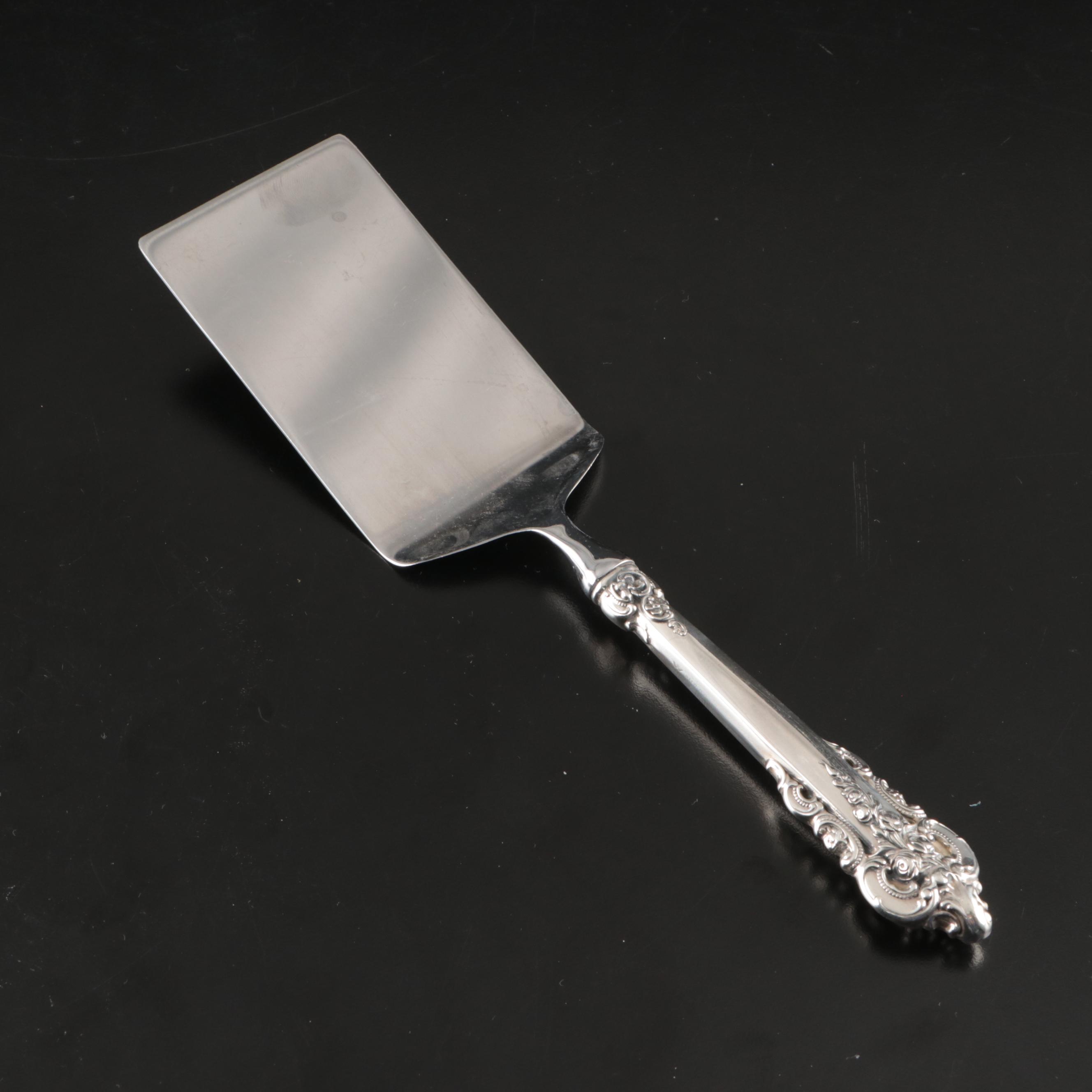 Wallace "Grand Baroque" Sterling Silver Handled Serving Utensils