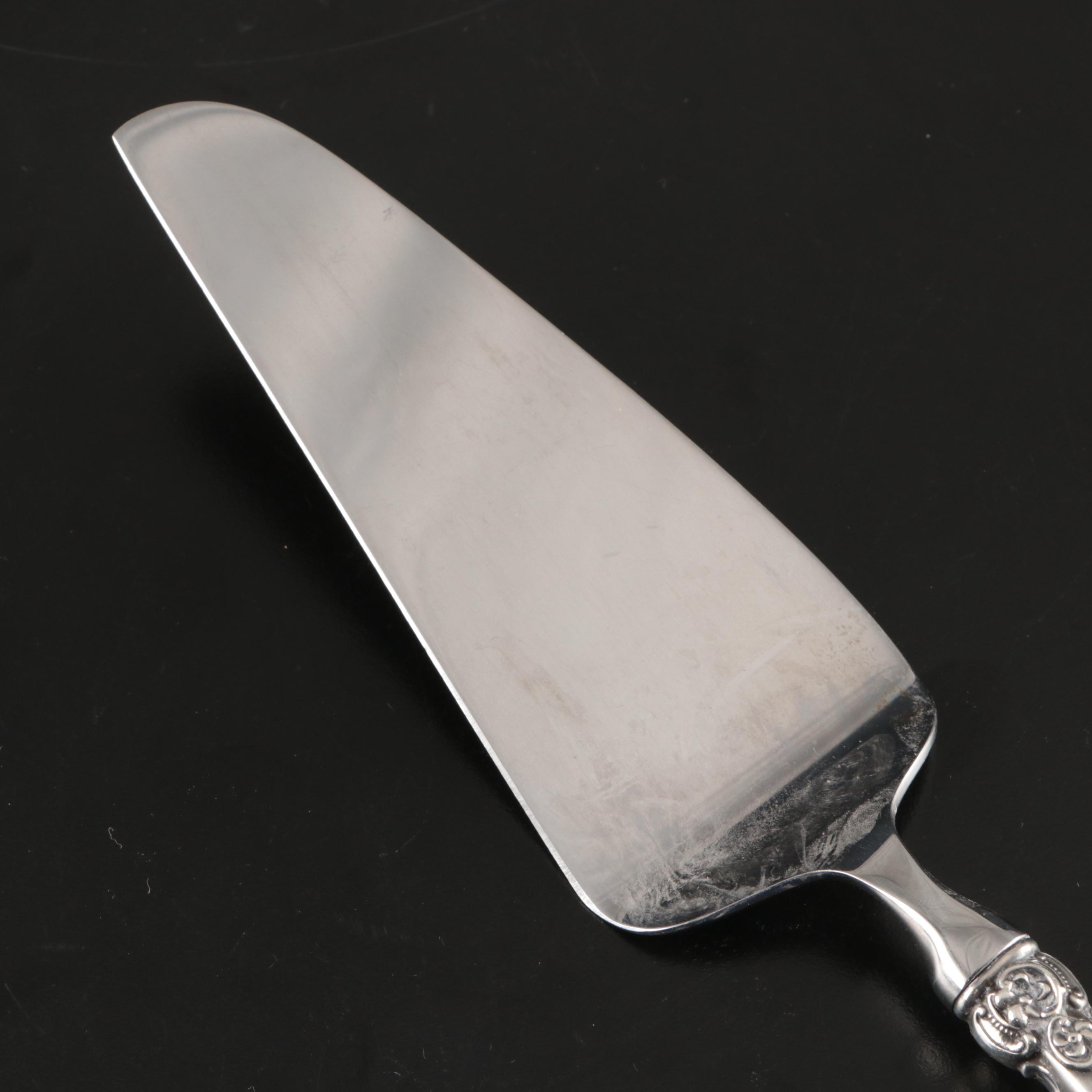 Wallace "Grand Baroque" Sterling Silver Handled Serving Utensils