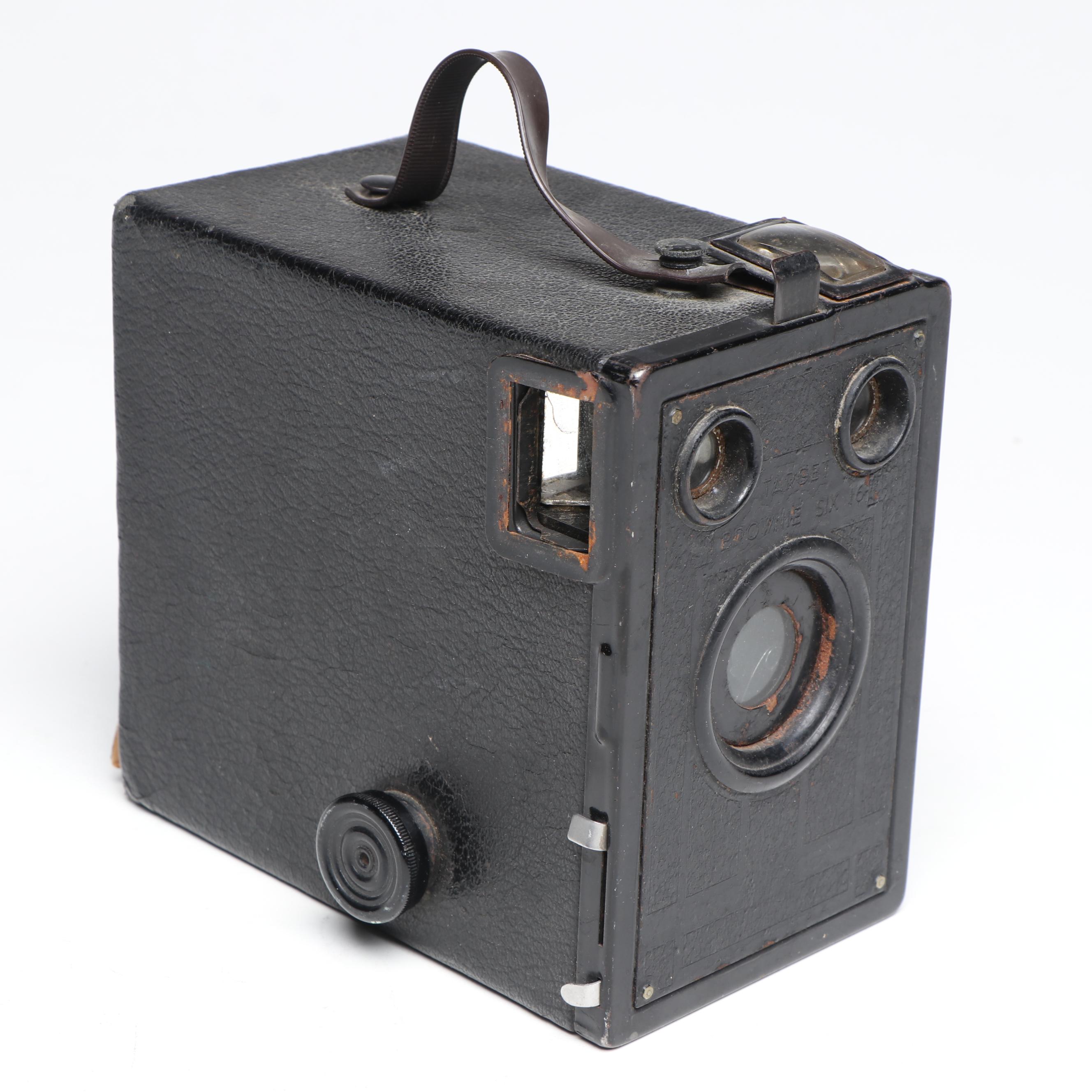 Brownie Six 16 Box Camera, Universal Uniflex II, and More Cameras and Parts