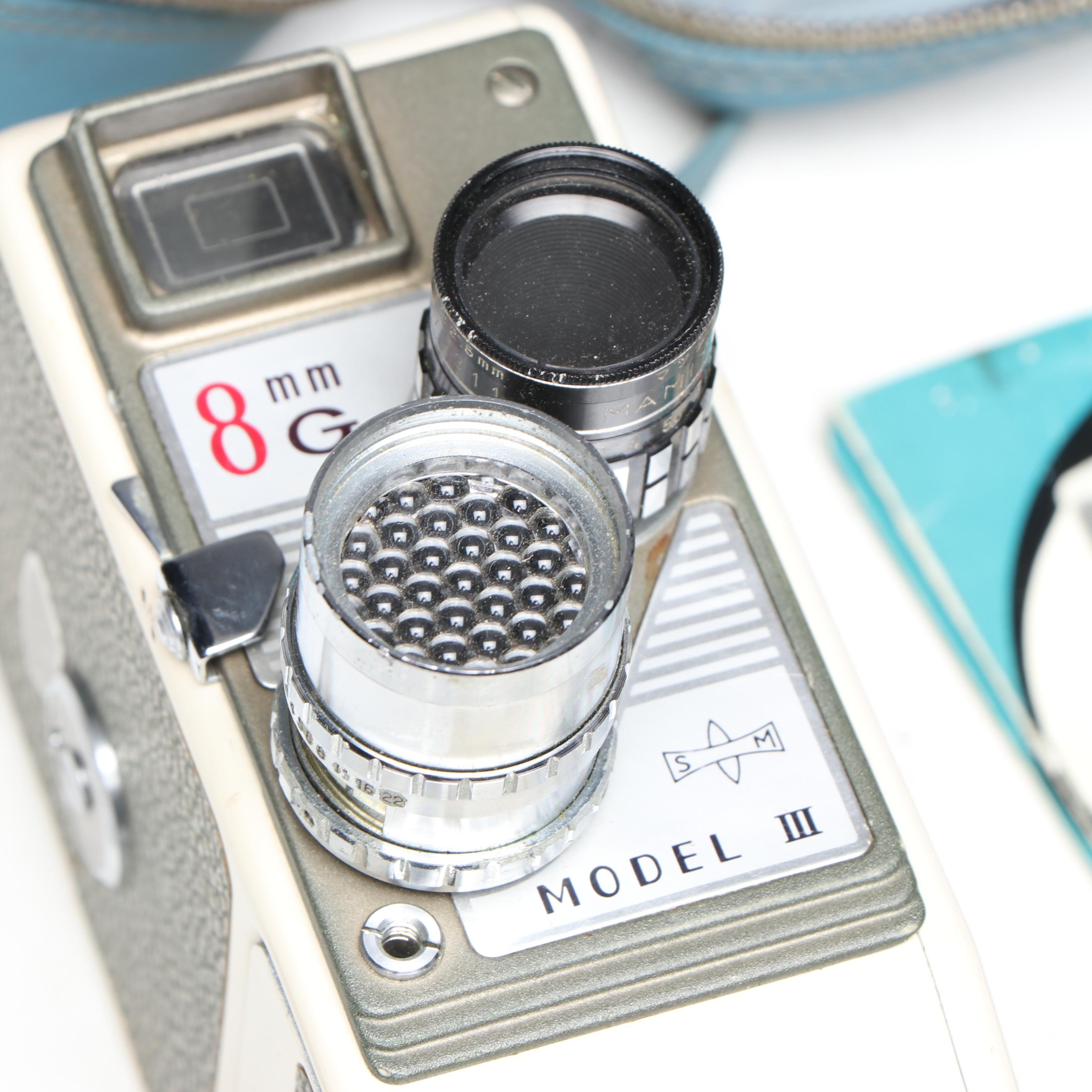 Brownie Six 16 Box Camera, Universal Uniflex II, and More Cameras and Parts