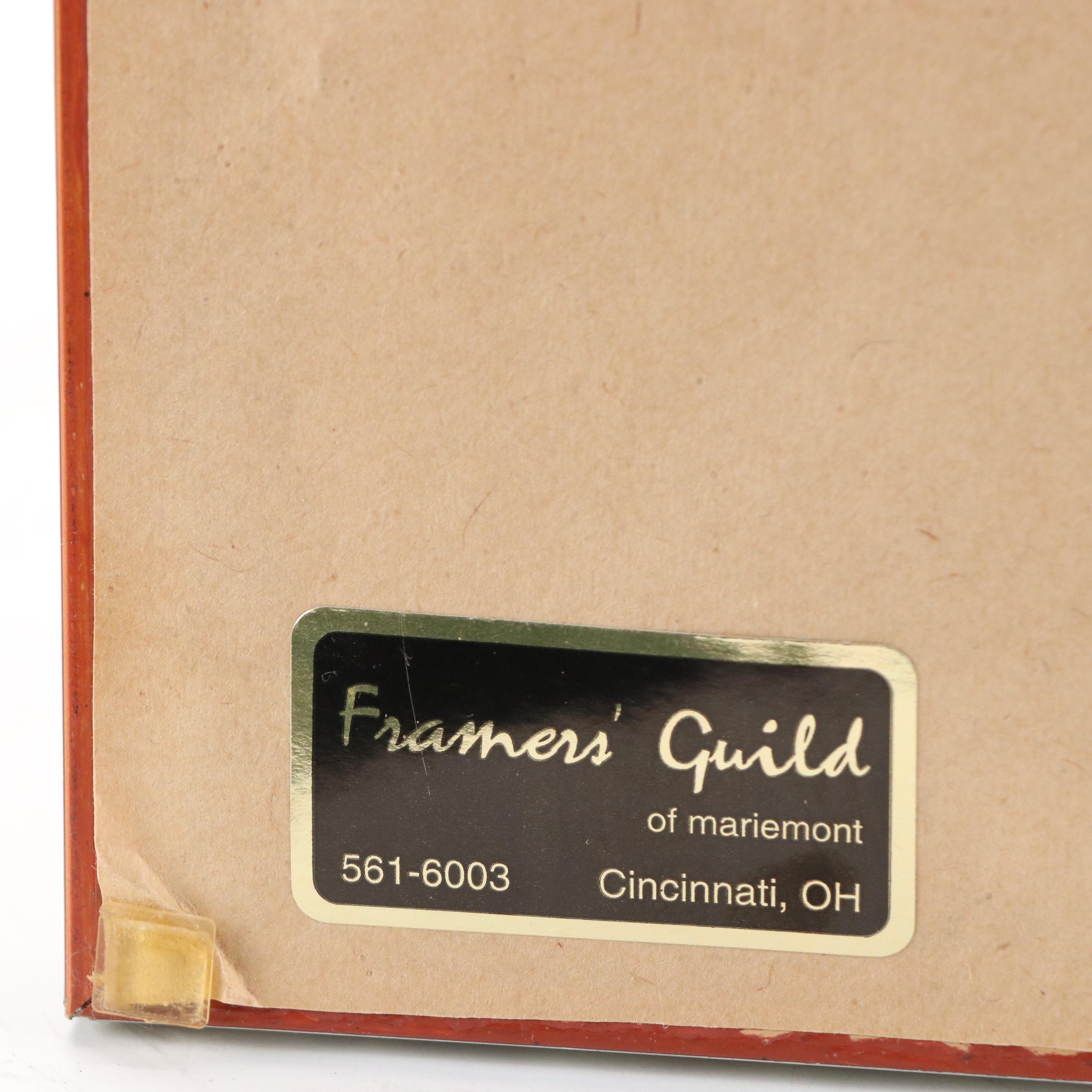 Peruvian Theme Feltwork and Embroidery Panel of Village with Church