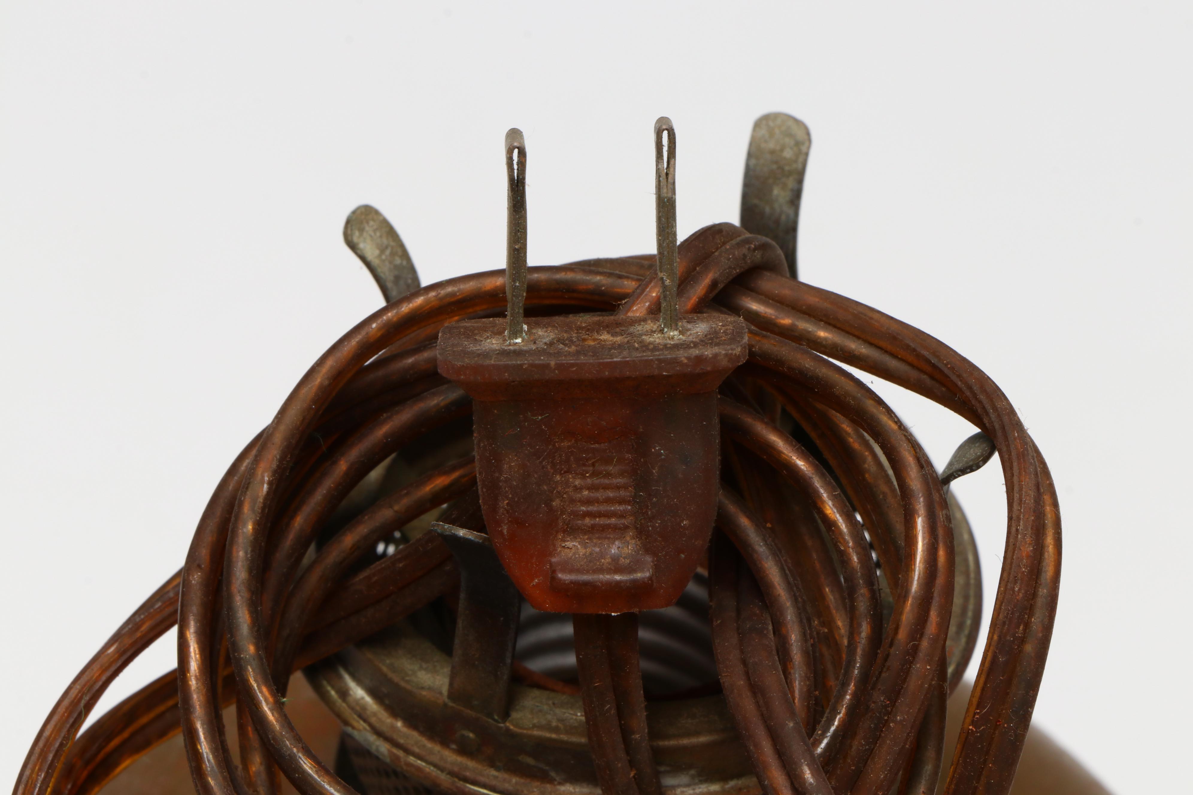 Victorian Style Brass and Glass Oil Lamps, Some Adapted