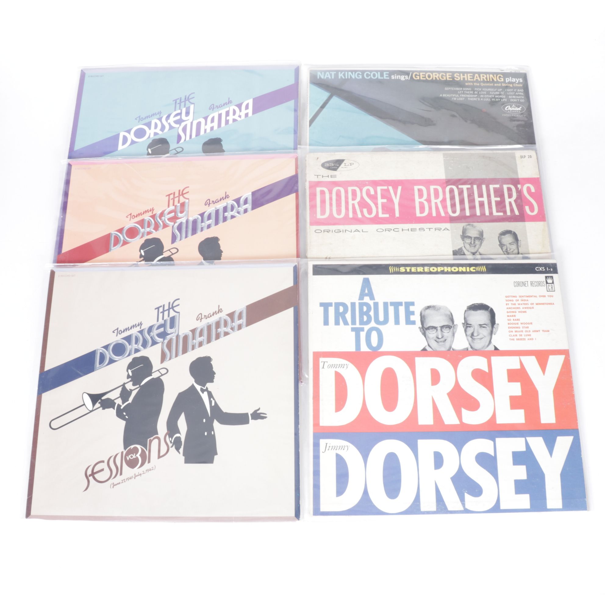 Frank Sinatra & Tommy Dorsey Sessions with Nat King Cole & More Vinyl Records