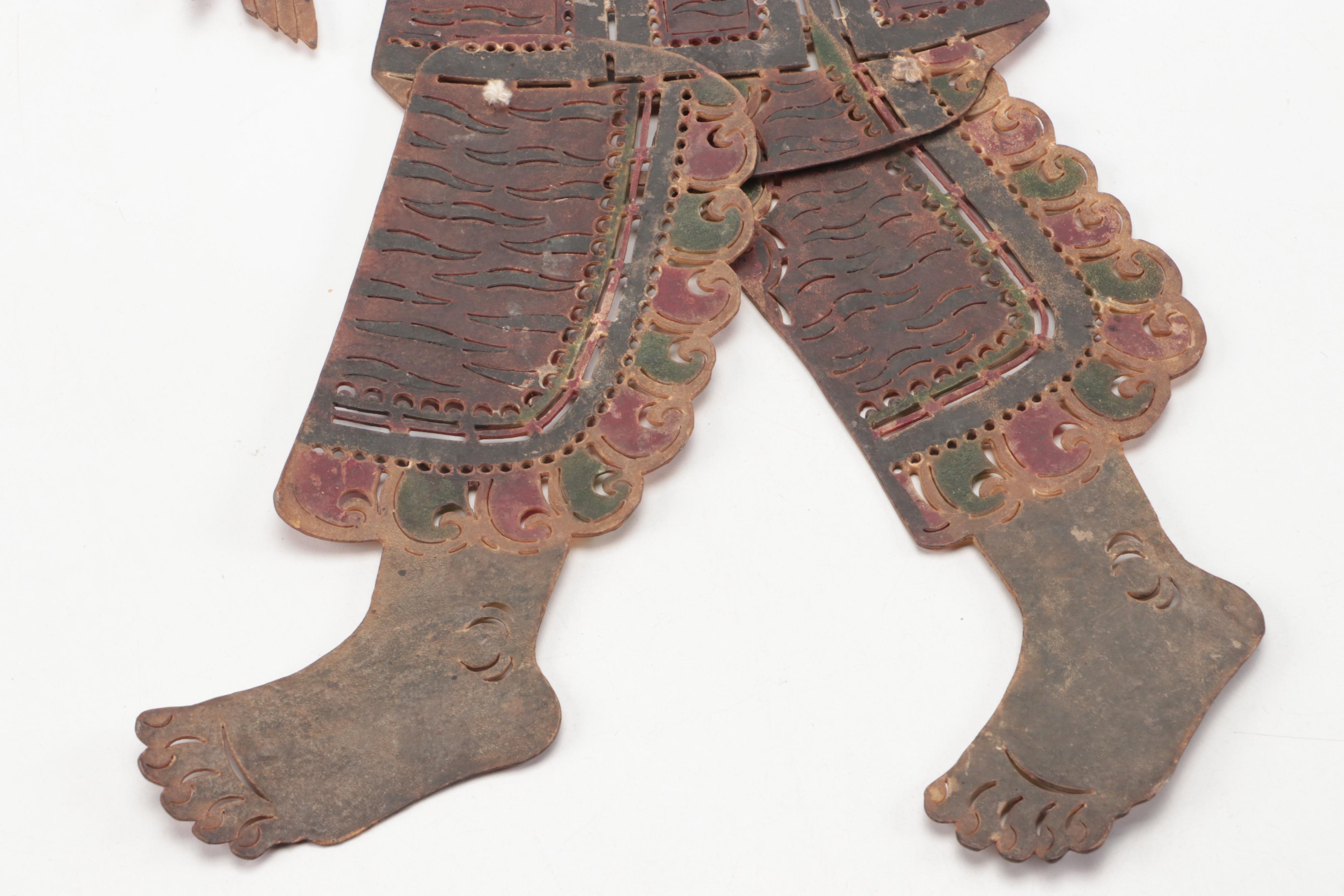 Chinese Monster Vellum Shadow Puppet, Circa 1870