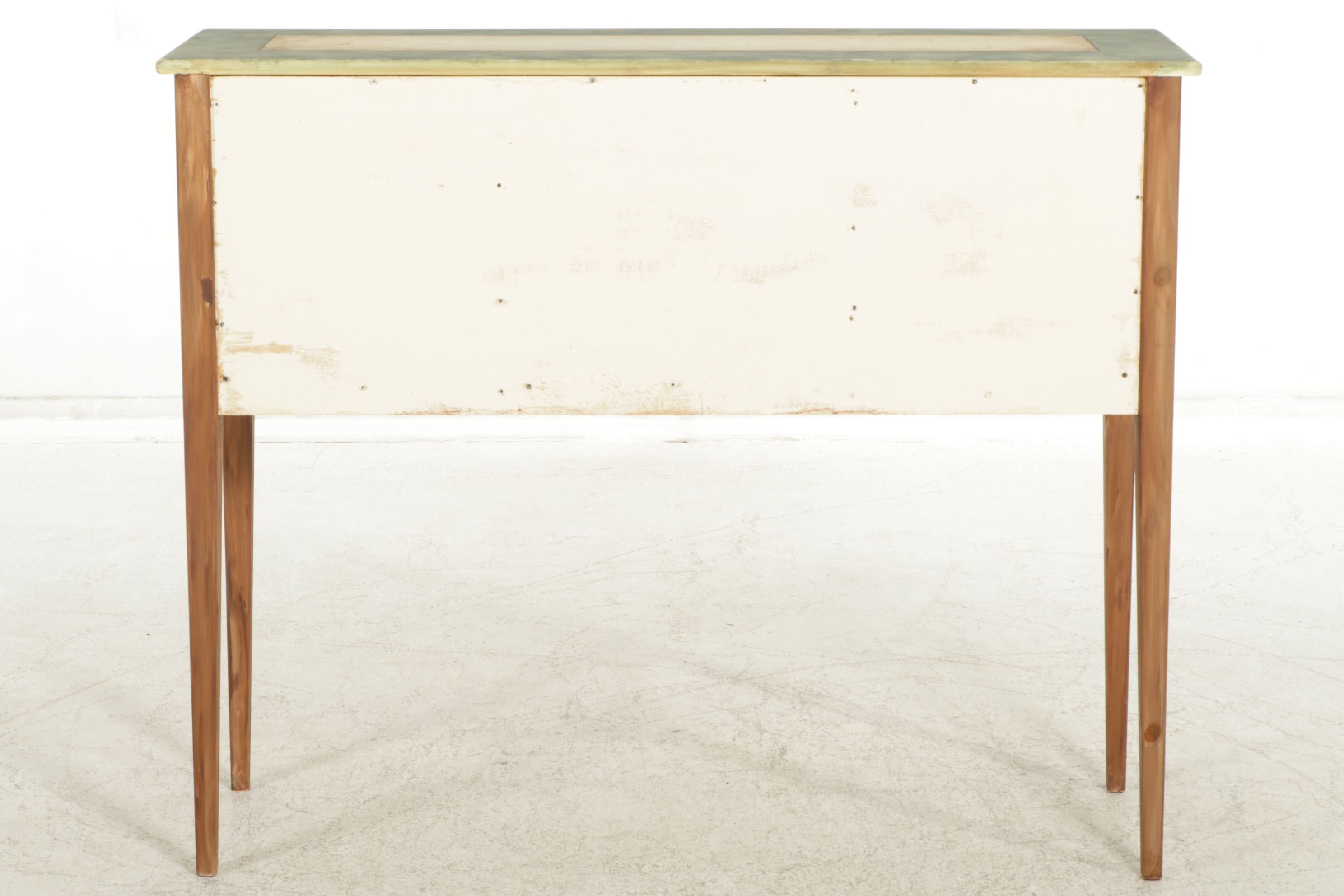 Habersham Plantation Hand Painted Sideboard with Cracked Paint Finish