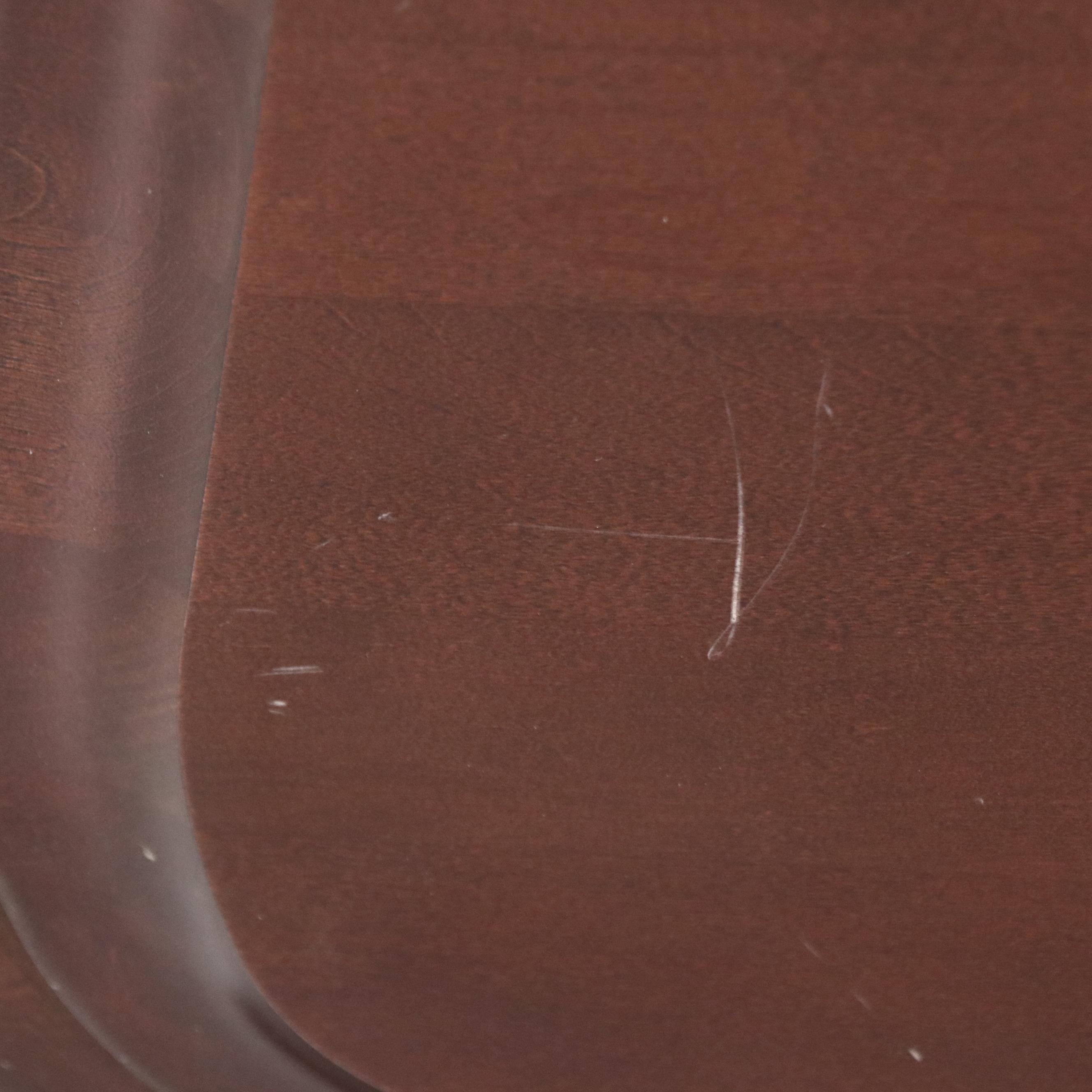 Pali Design Mahogany Finish Wood Blanket Chest