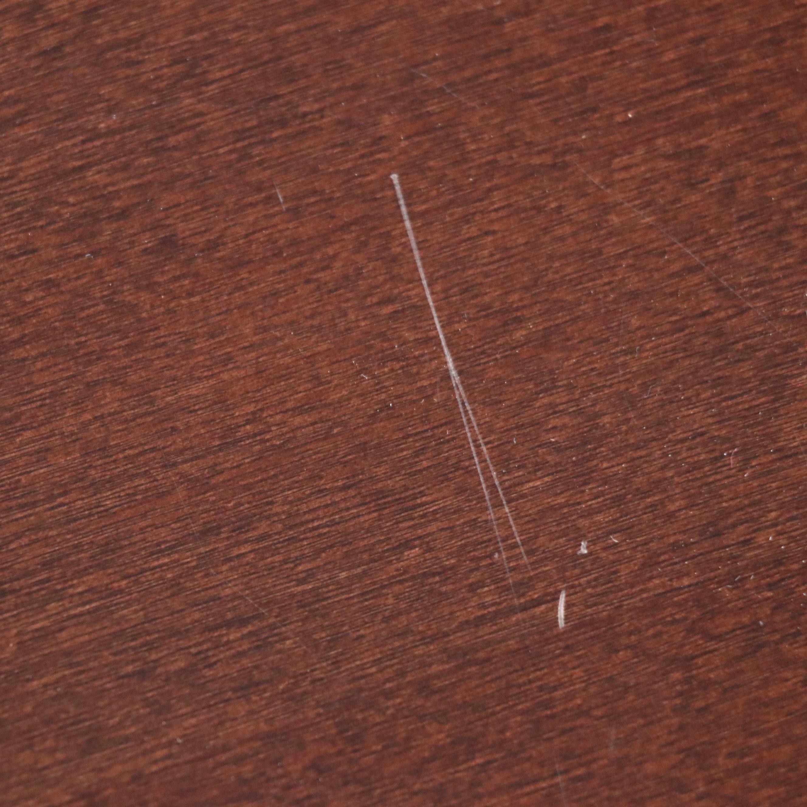 Pali Design Mahogany Finish Wood Blanket Chest