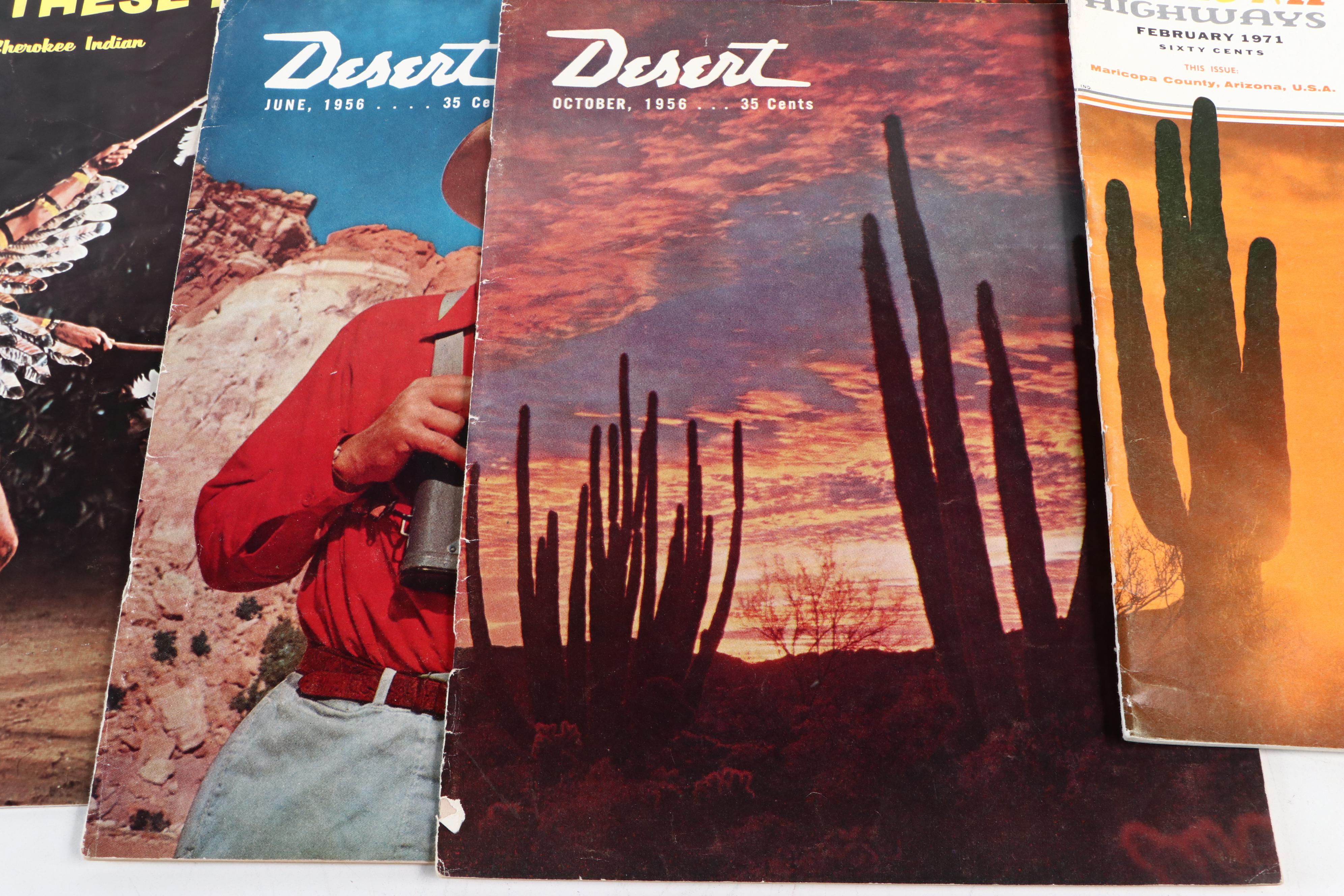 "Arizona Highways" with Other Vintage Southwest and Indigenous Magazines