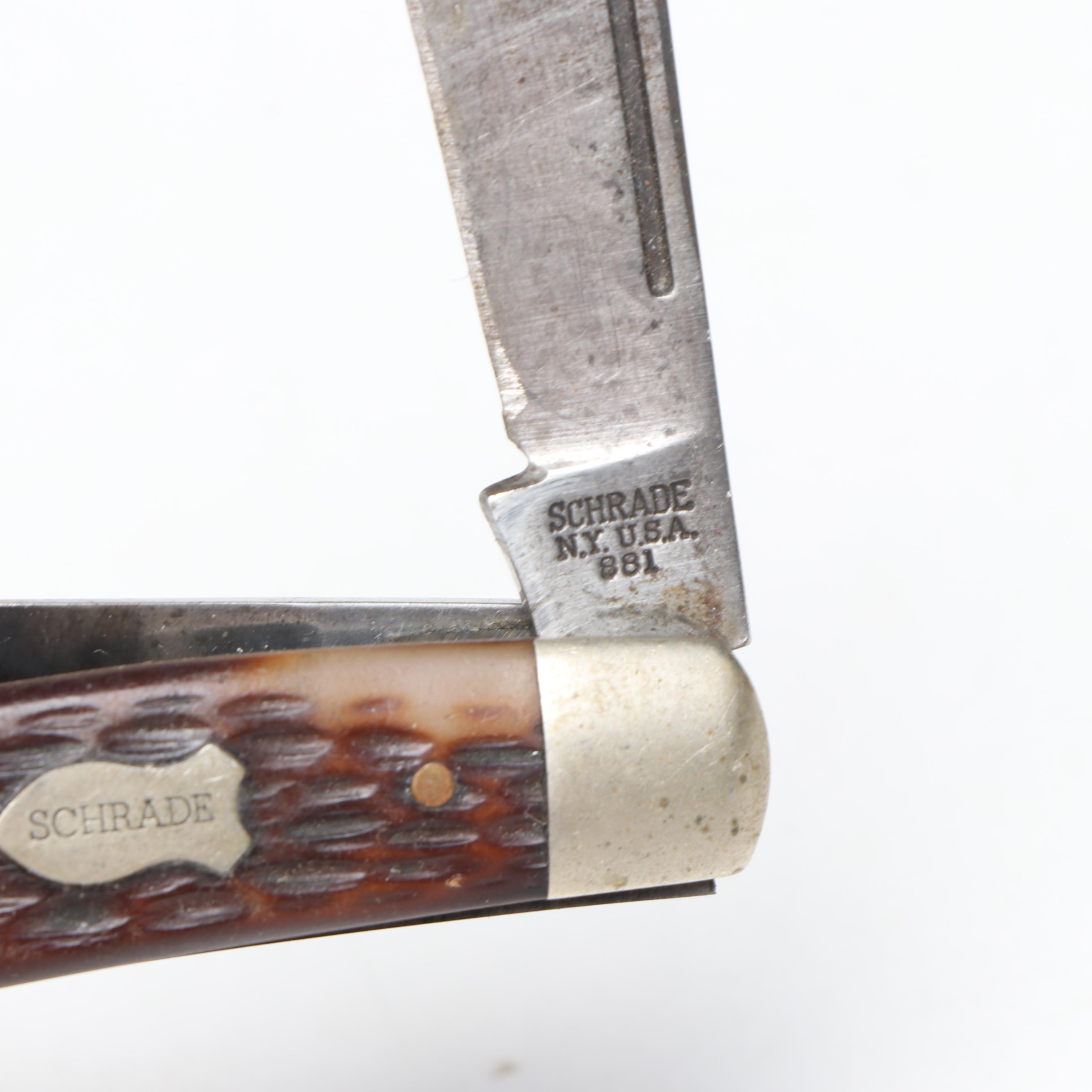 Schrade, Case, Bear Cat and More Folding Pocket Knives