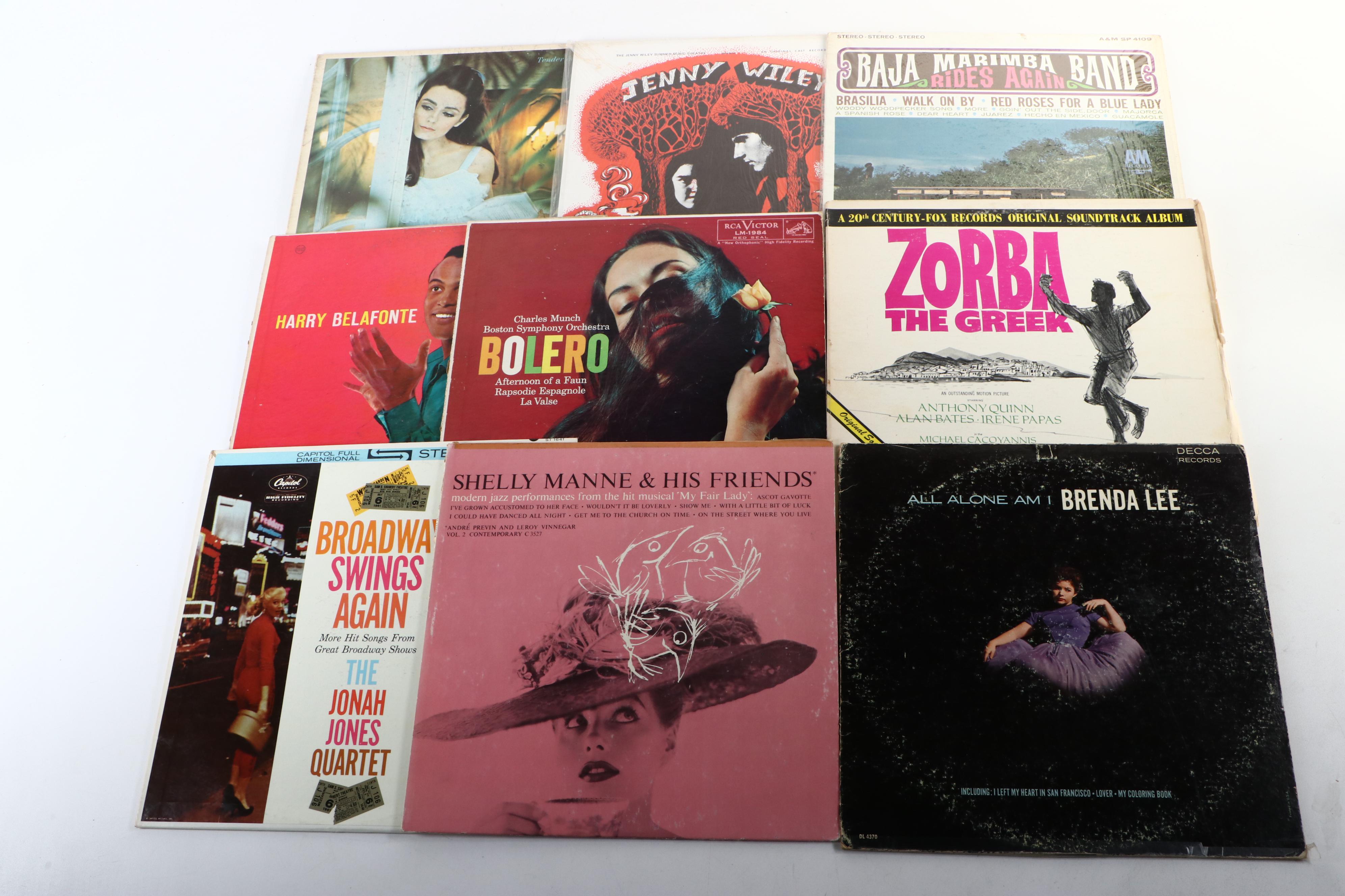 Sarah Vaughan, Harry Belafonte, Peter Nero and More Vinyl Record Albums