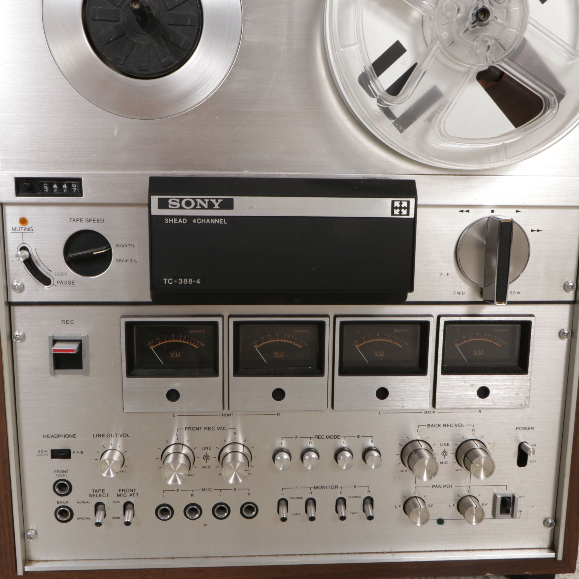 Sony TC-388-4 Reel to Reel Tape Recorder with Tapes of Plays and More