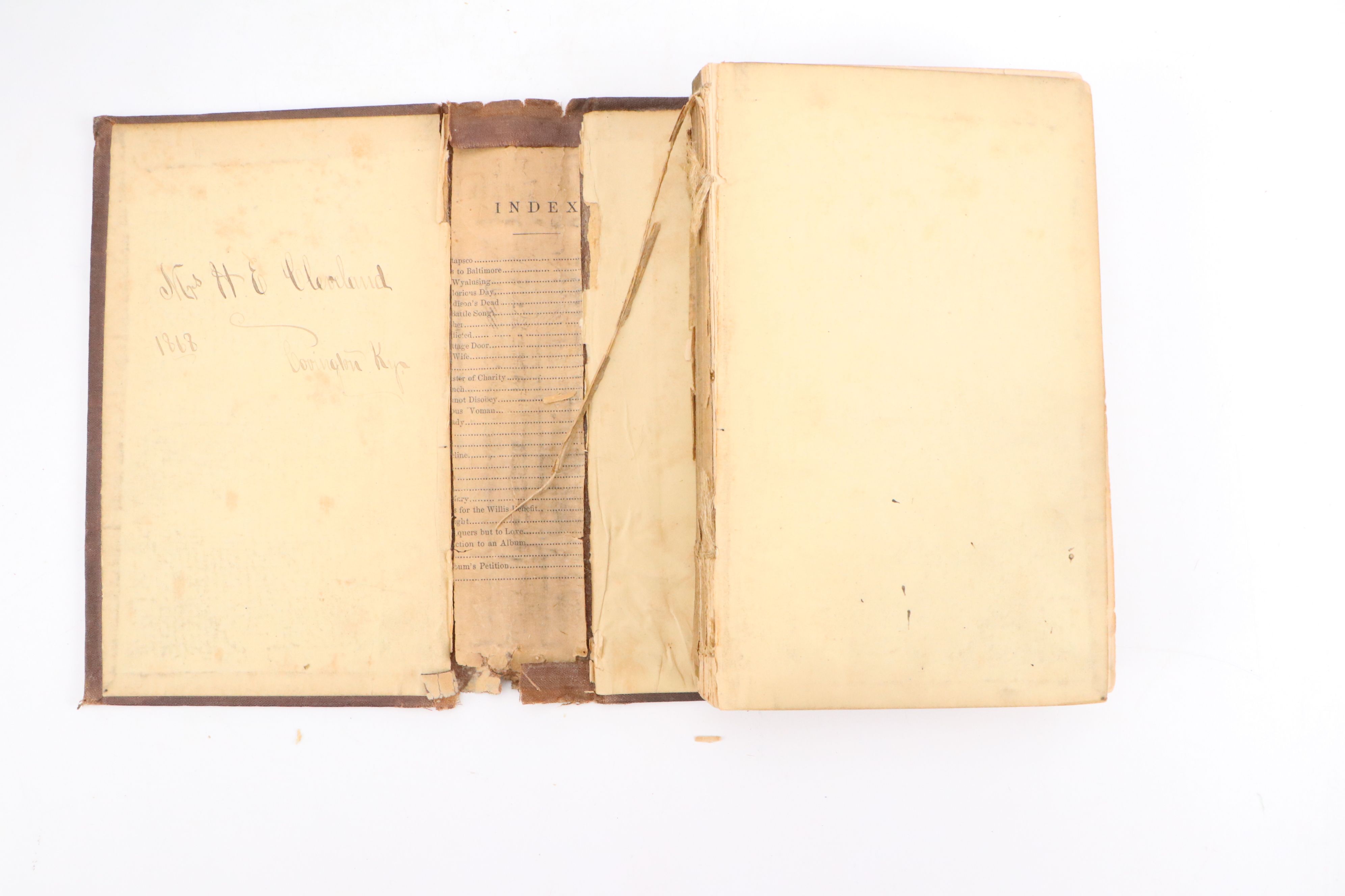 "Tobacco in Song and Story" by John Bain Jr. and More Books