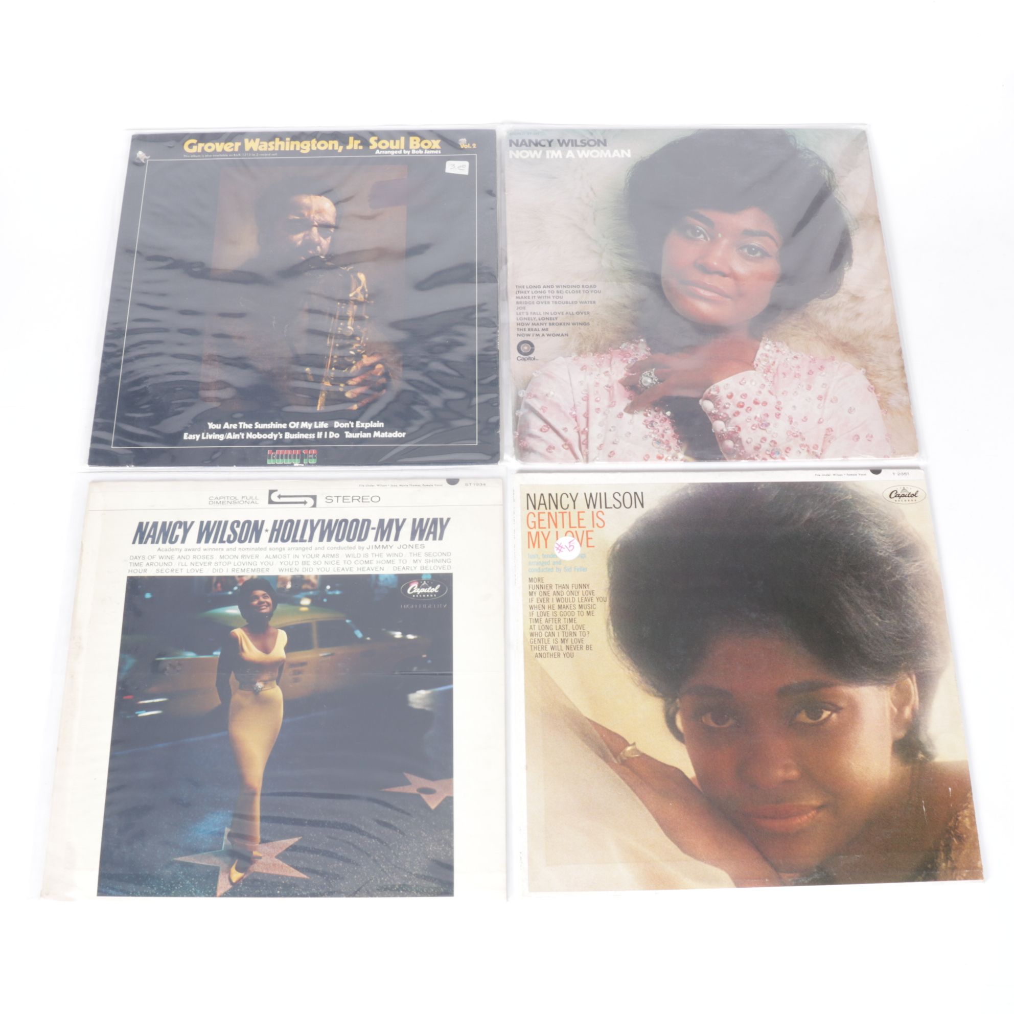 Grover Washington Jr., Nancy Wilson, Artie Shaw and More Vinyl Record Albums