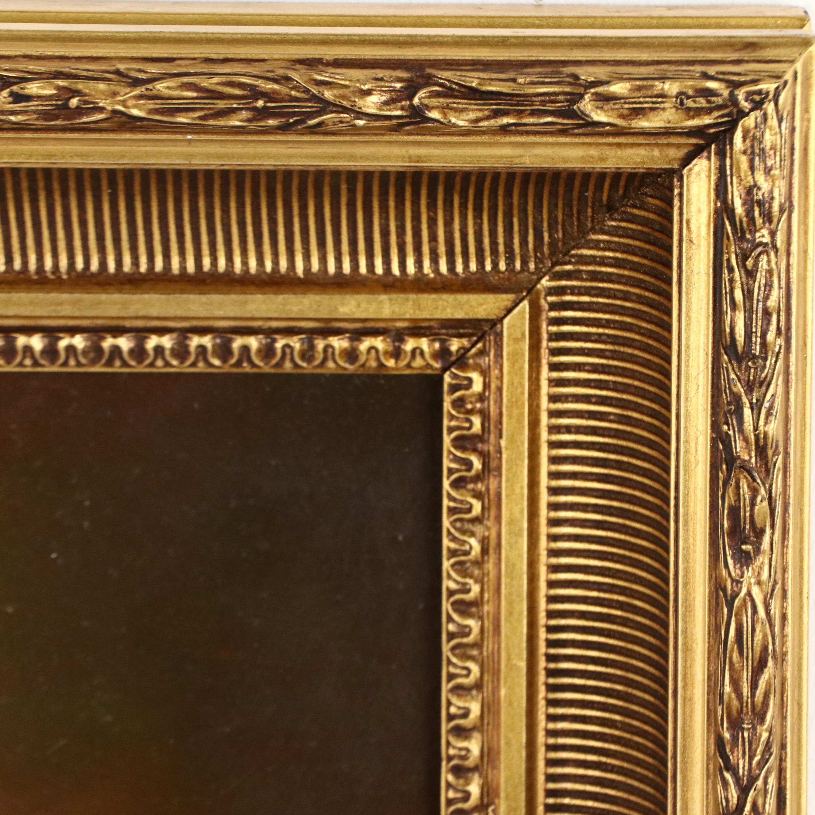 Lee Young Oil Portrait Painting of Seasoned Sea Captain, Late 20th Century