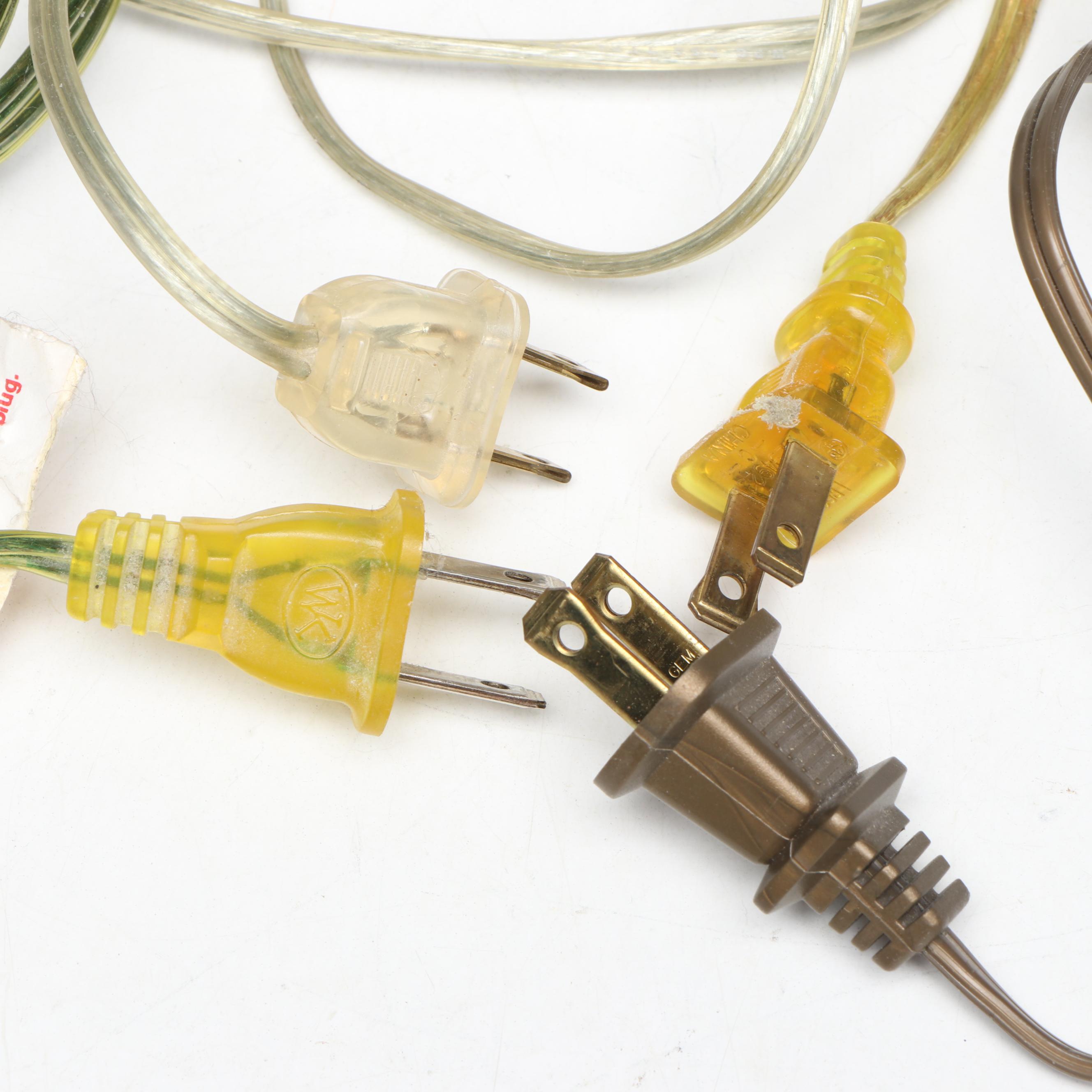 Chelsea House, Herend, and Other Floral Porcelain and Glass Table Lamps