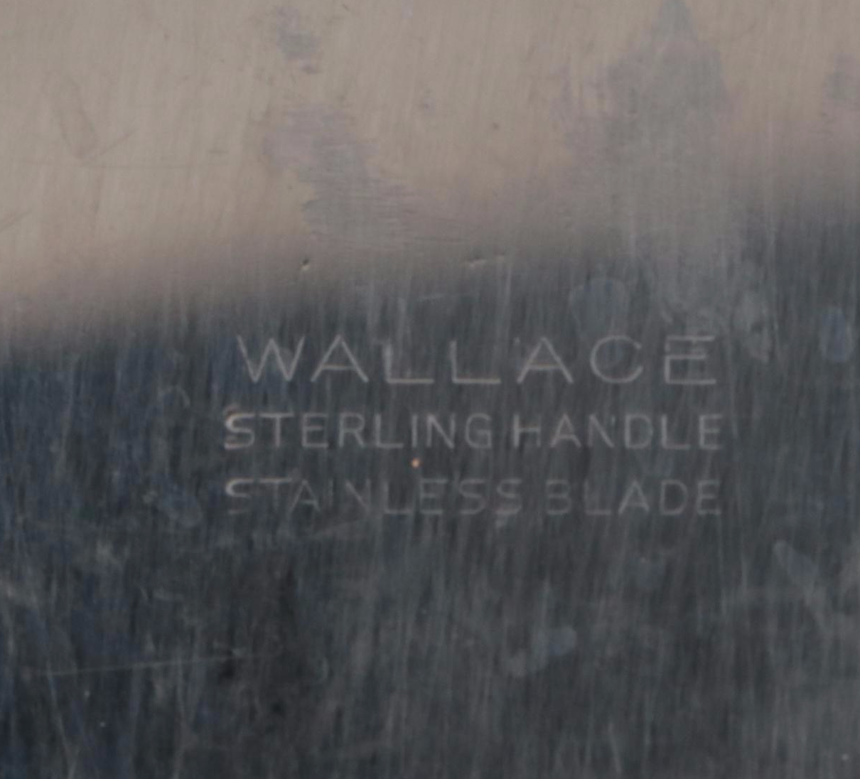 Wallace "Grand Baroque" Sterling Silver Handled Serving Utensils