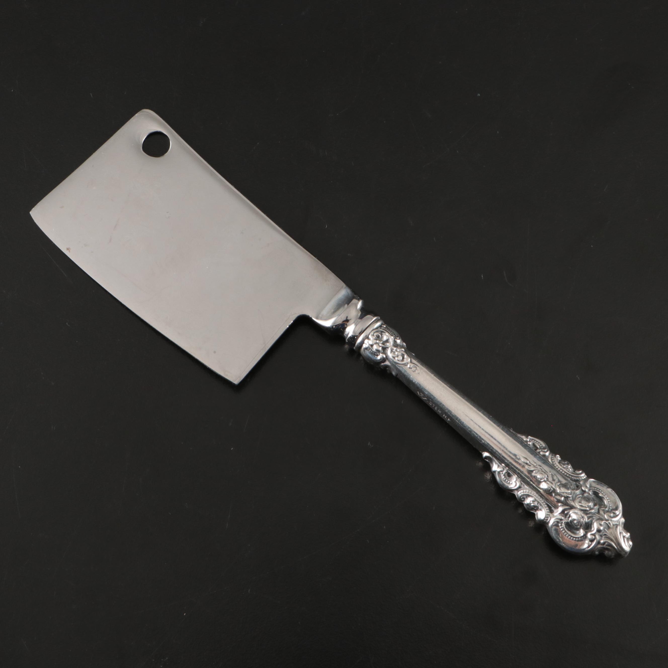 Wallace "Grand Baroque" Sterling Silver Handled Serving Utensils