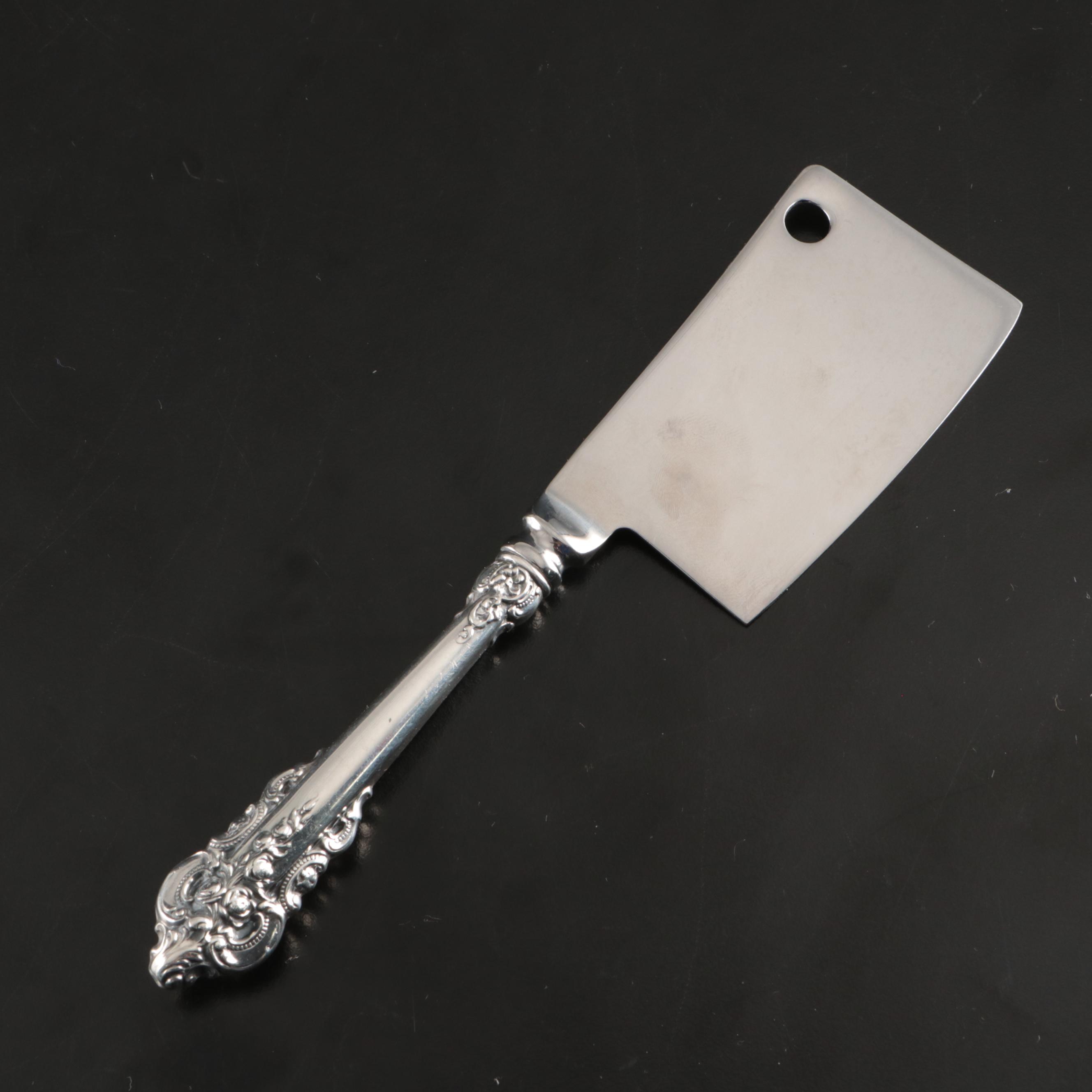 Wallace "Grand Baroque" Sterling Silver Handled Serving Utensils