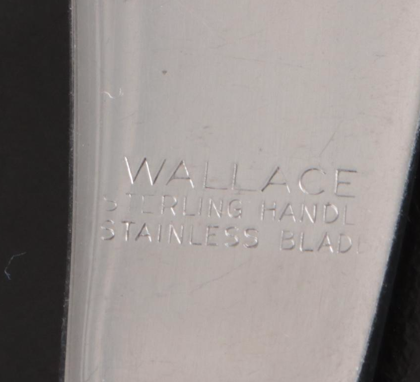 Wallace "Grand Baroque" Sterling Silver Handled Serving Utensils