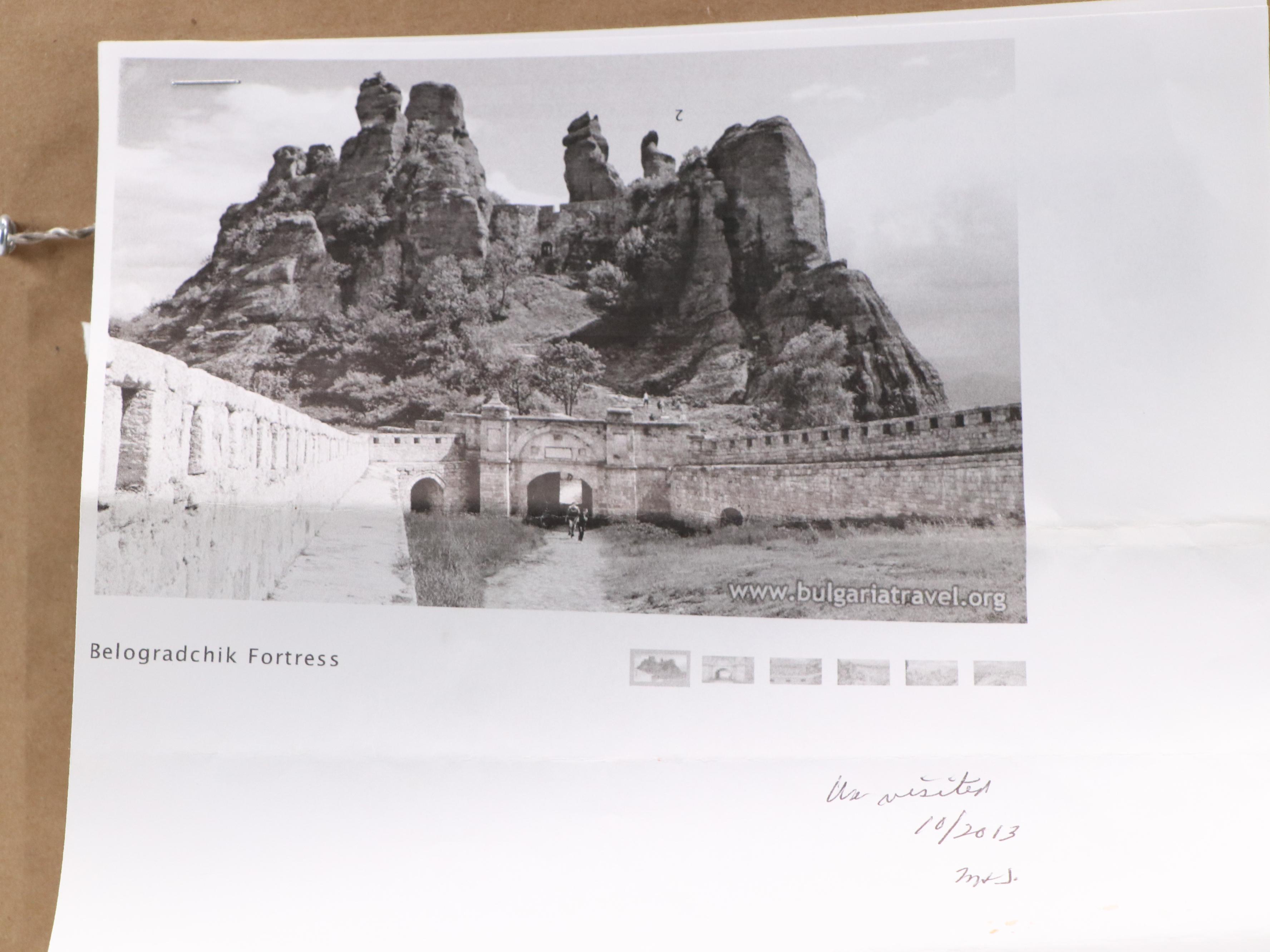 Watercolor Painting of Belogradchik Fortress