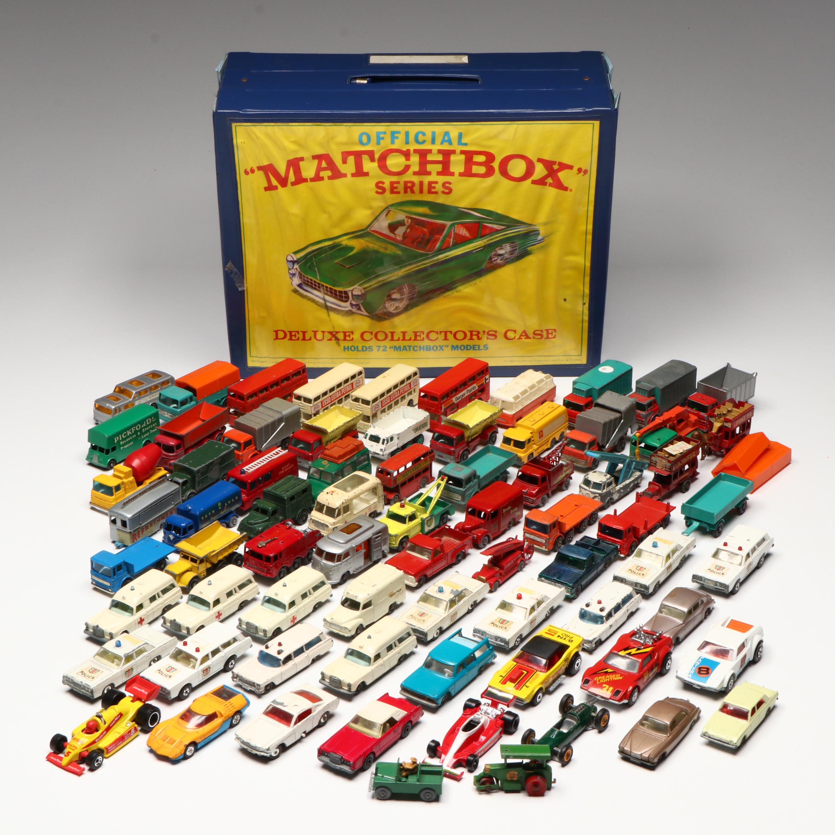 Matchbox "Rolls Royce Phantom V," "Ford Corsair" and More Toy Cars in Case