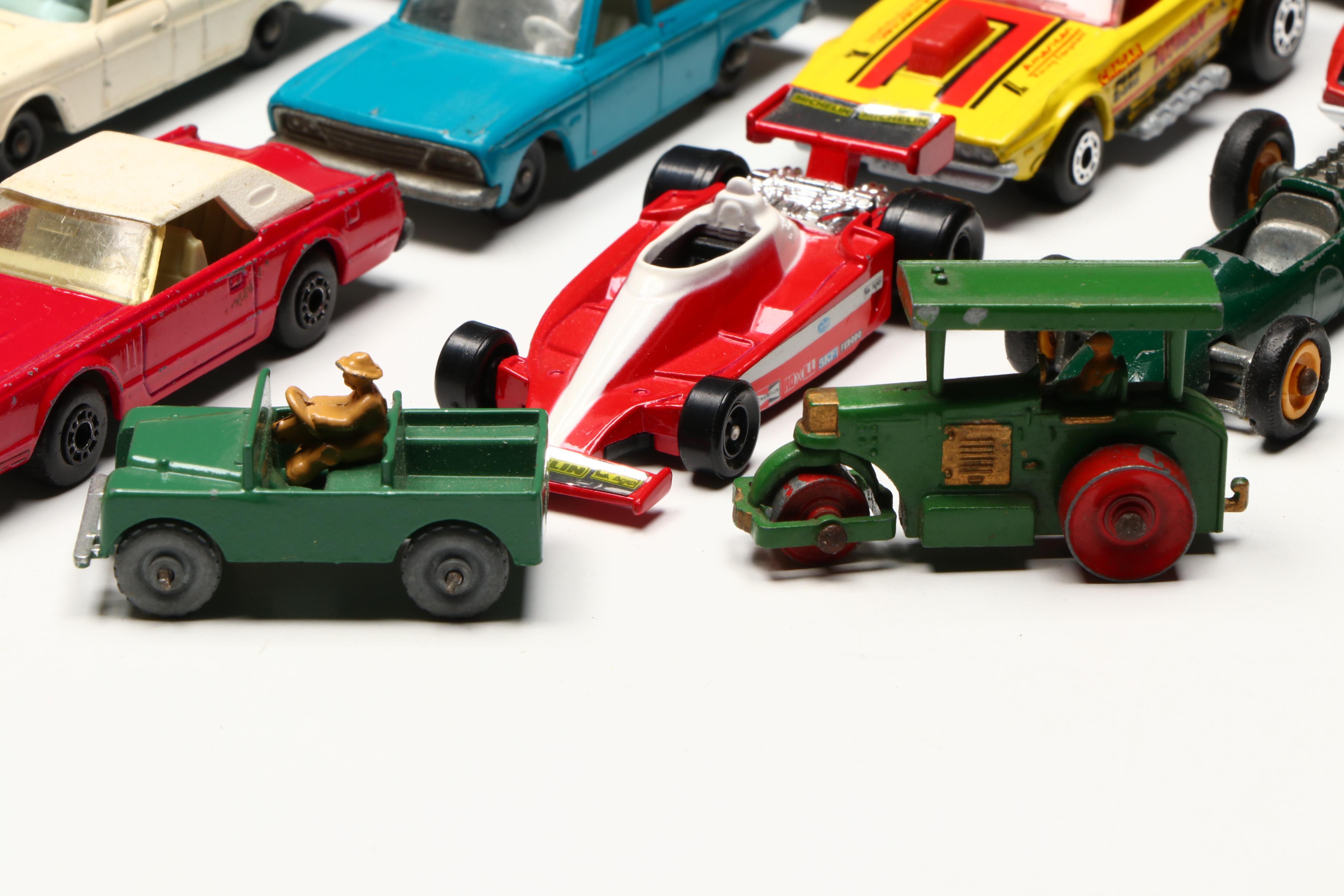 Matchbox "Rolls Royce Phantom V," "Ford Corsair" and More Toy Cars in Case
