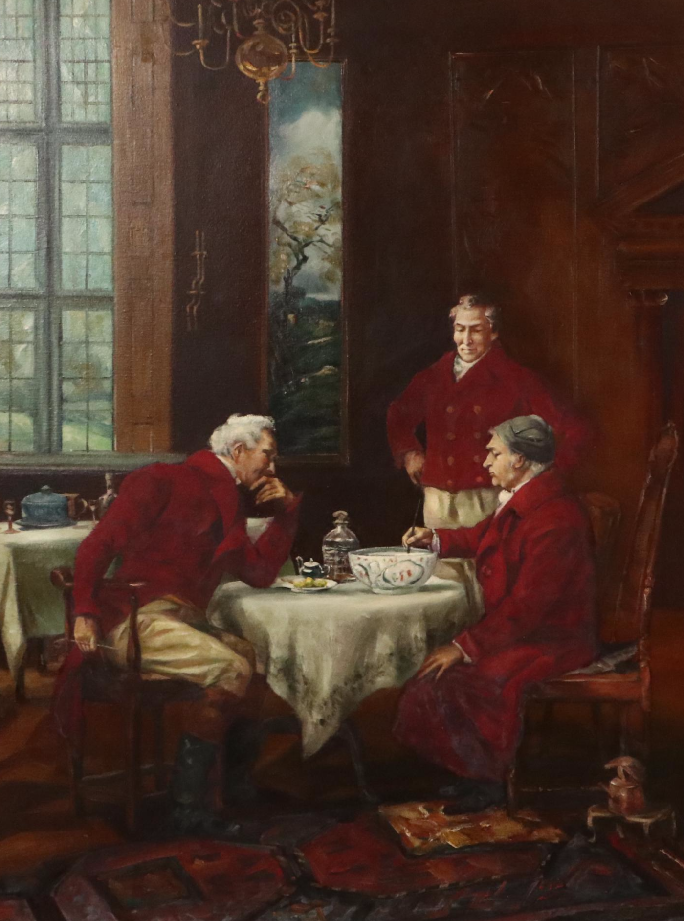 After Margaret Dovaston Oil Painting "Good Cheer"