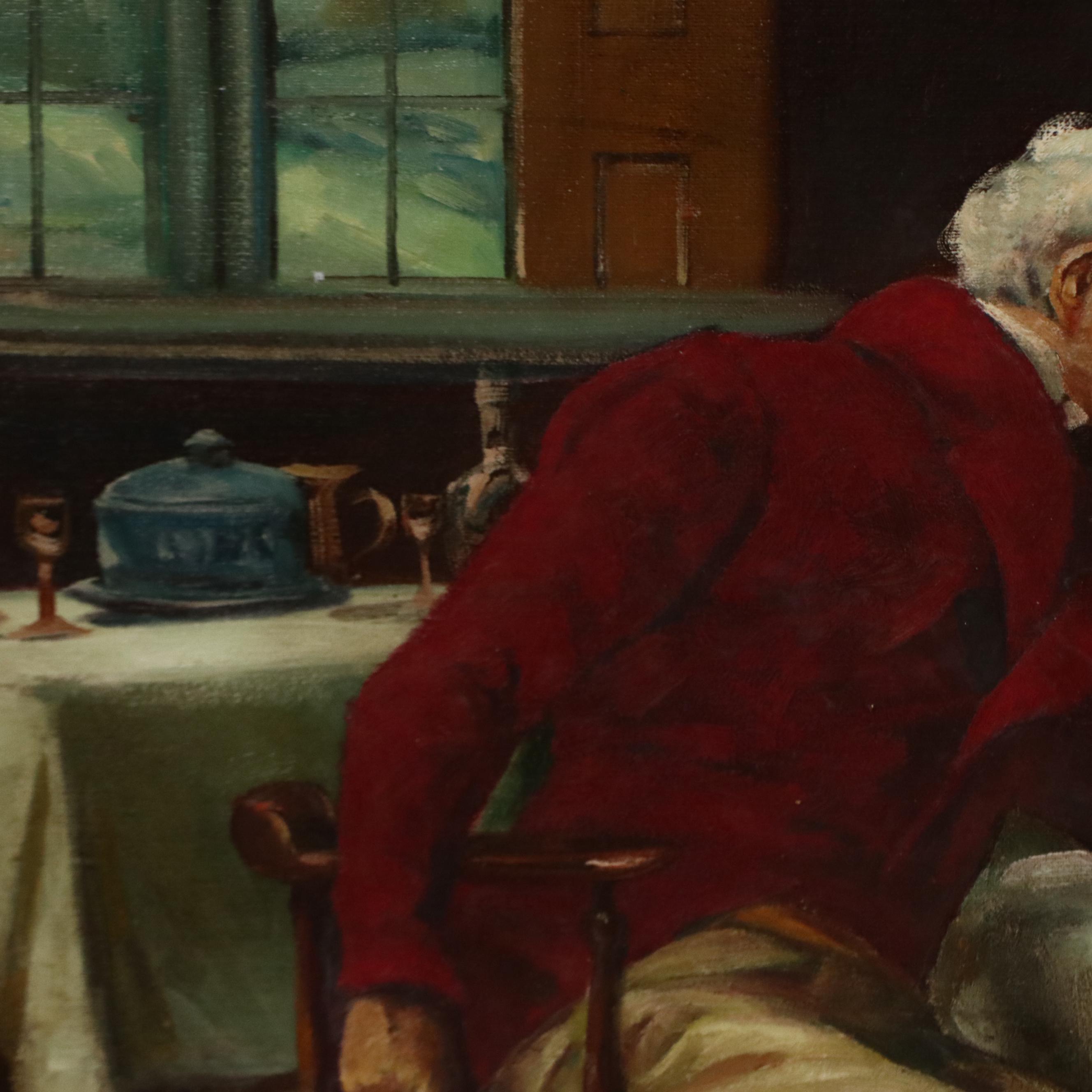 After Margaret Dovaston Oil Painting "Good Cheer"