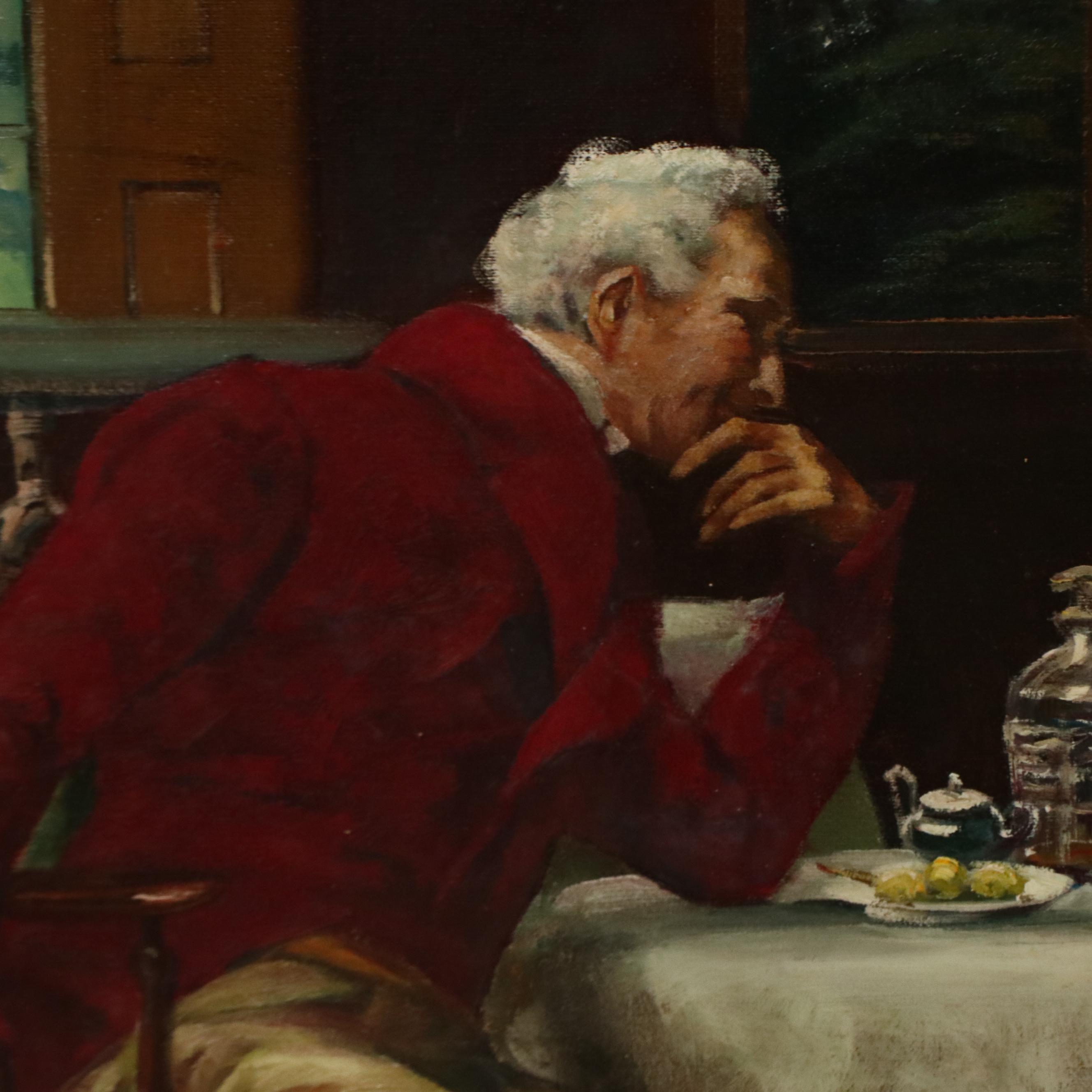 After Margaret Dovaston Oil Painting "Good Cheer"