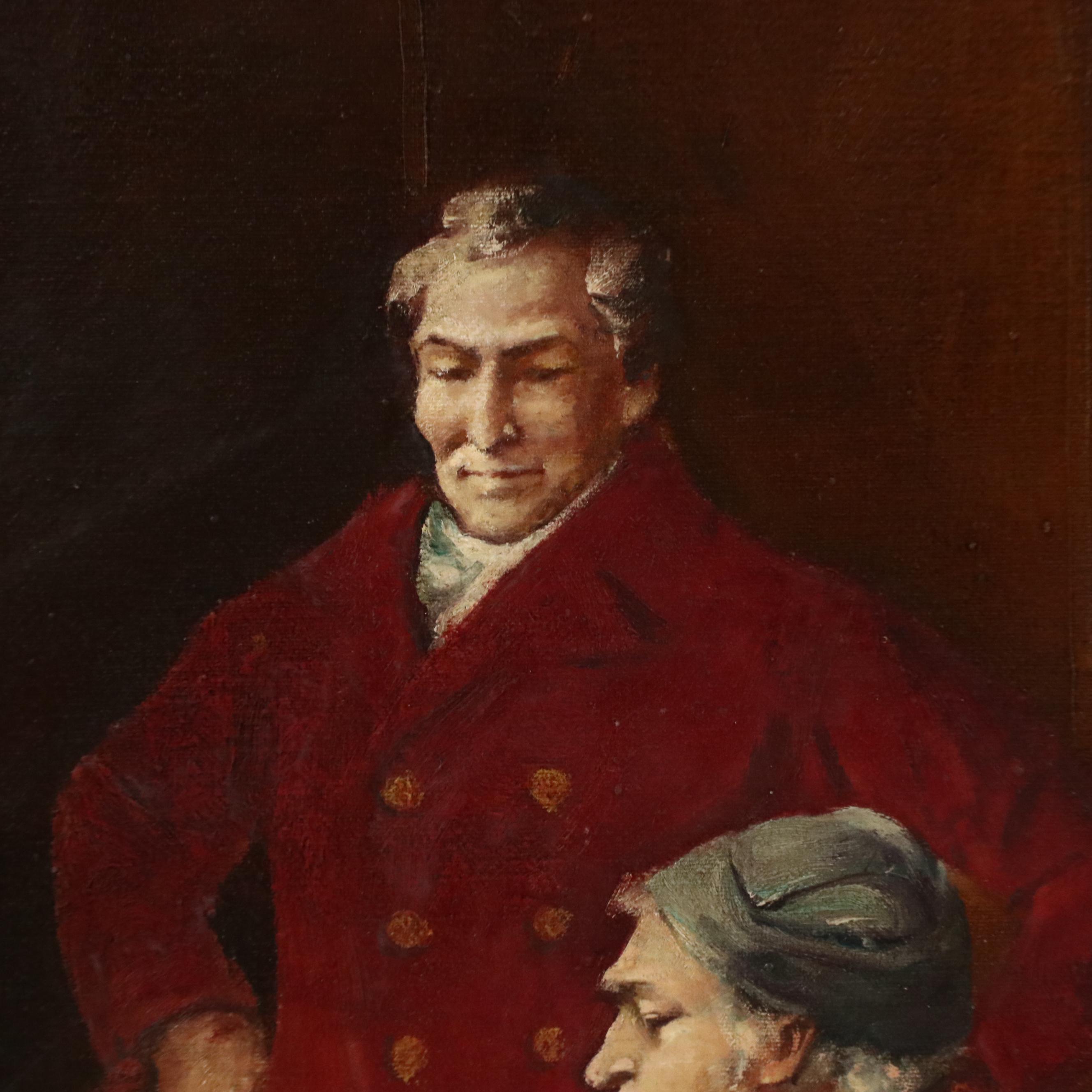 After Margaret Dovaston Oil Painting "Good Cheer"