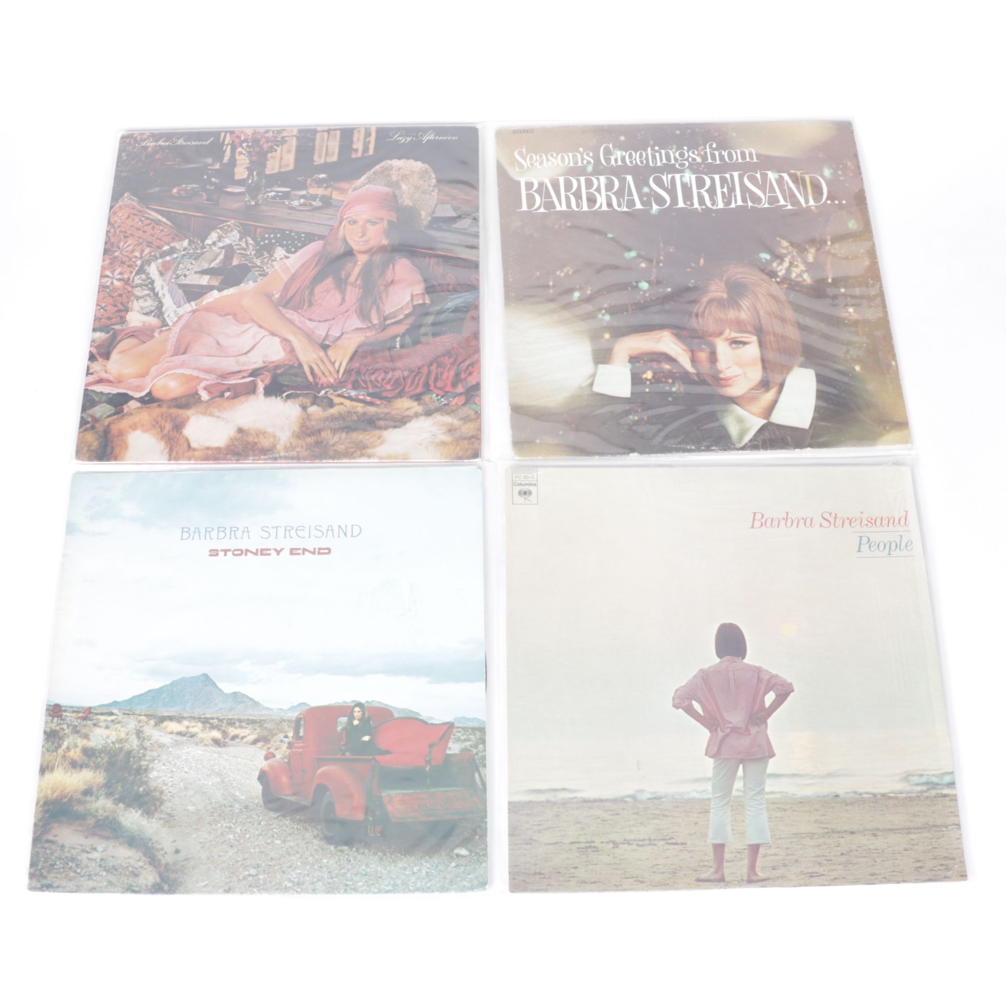 Barbra Streisand in "Funny Girl" and "A Star is Born" with More Vinyl Records