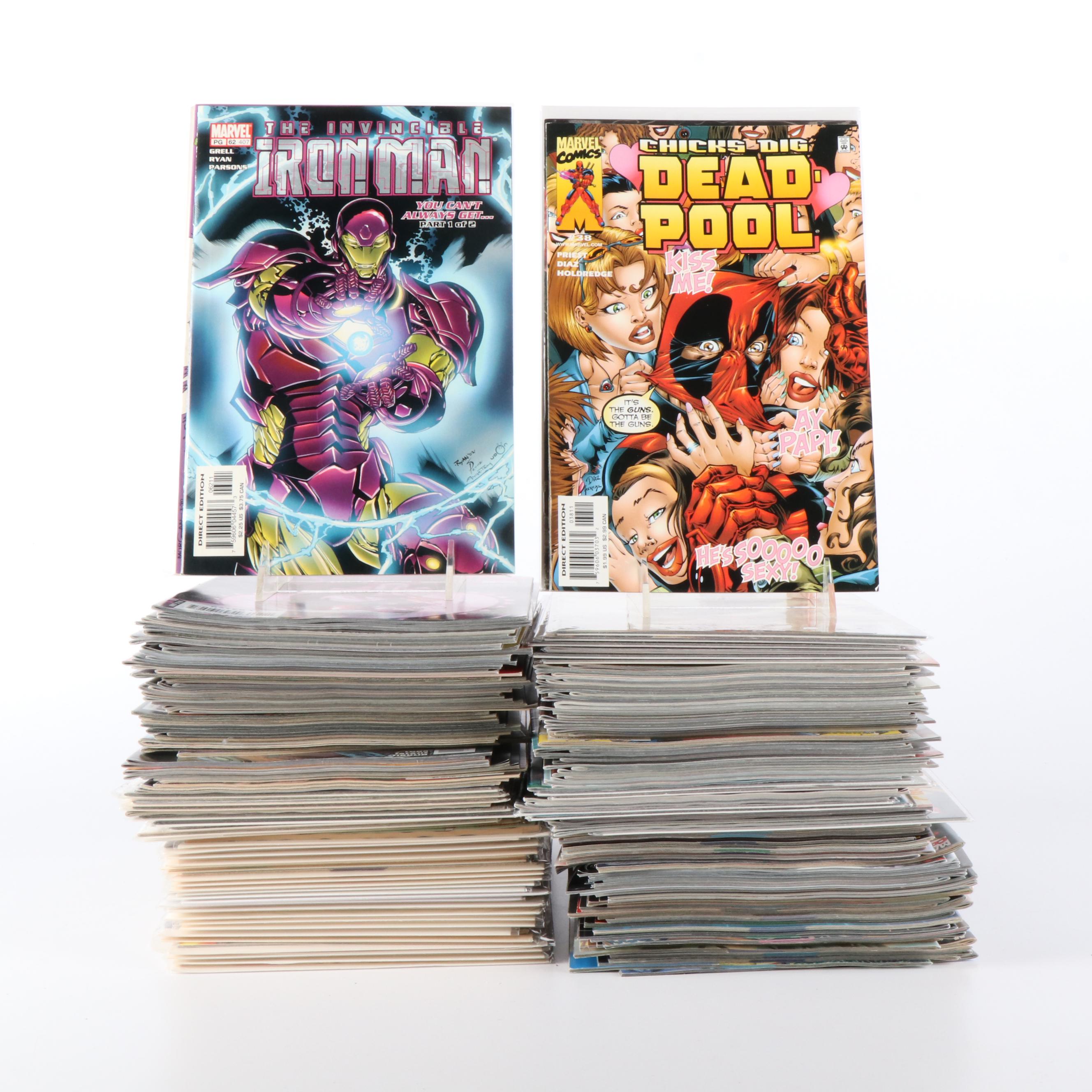 150+ Modern Age Comic Books Featuring "Thunderbolts" and "Deadpool"