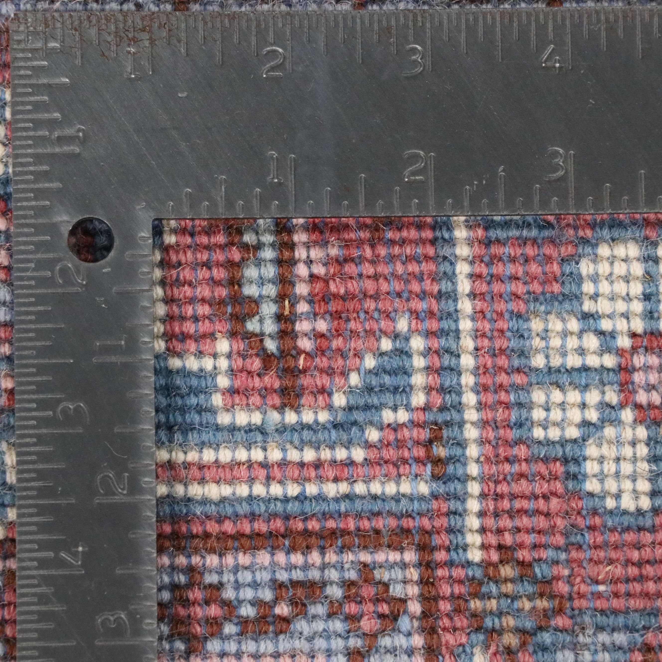 3'1 x 5'8 Hand-Knotted Indo-Persian Heriz Area Rug