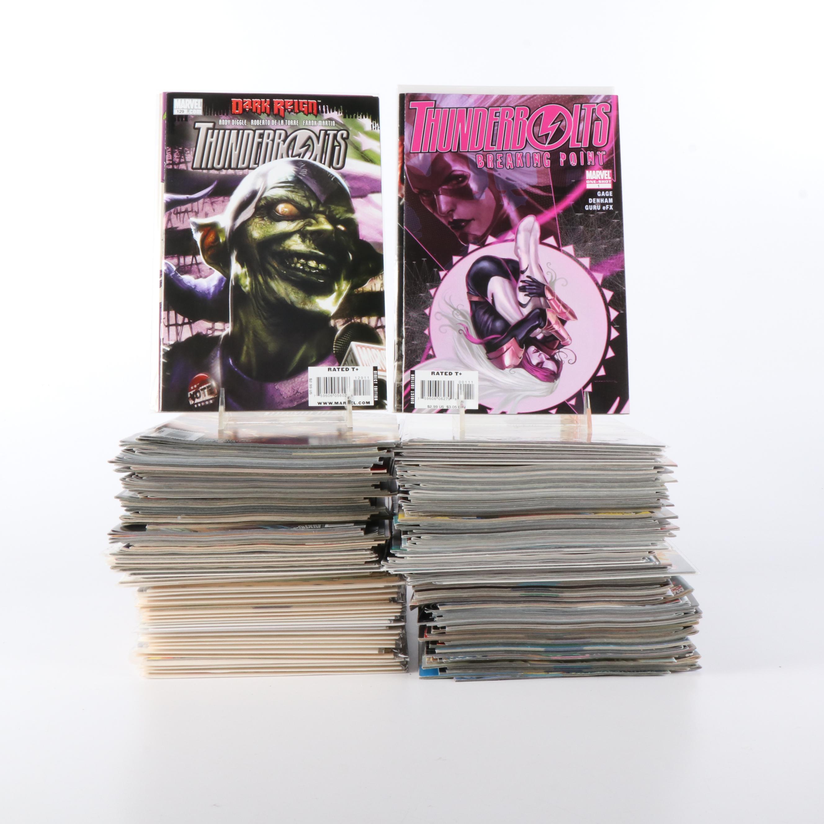 150+ Modern Age Comic Books Featuring "Thunderbolts" and "Deadpool"