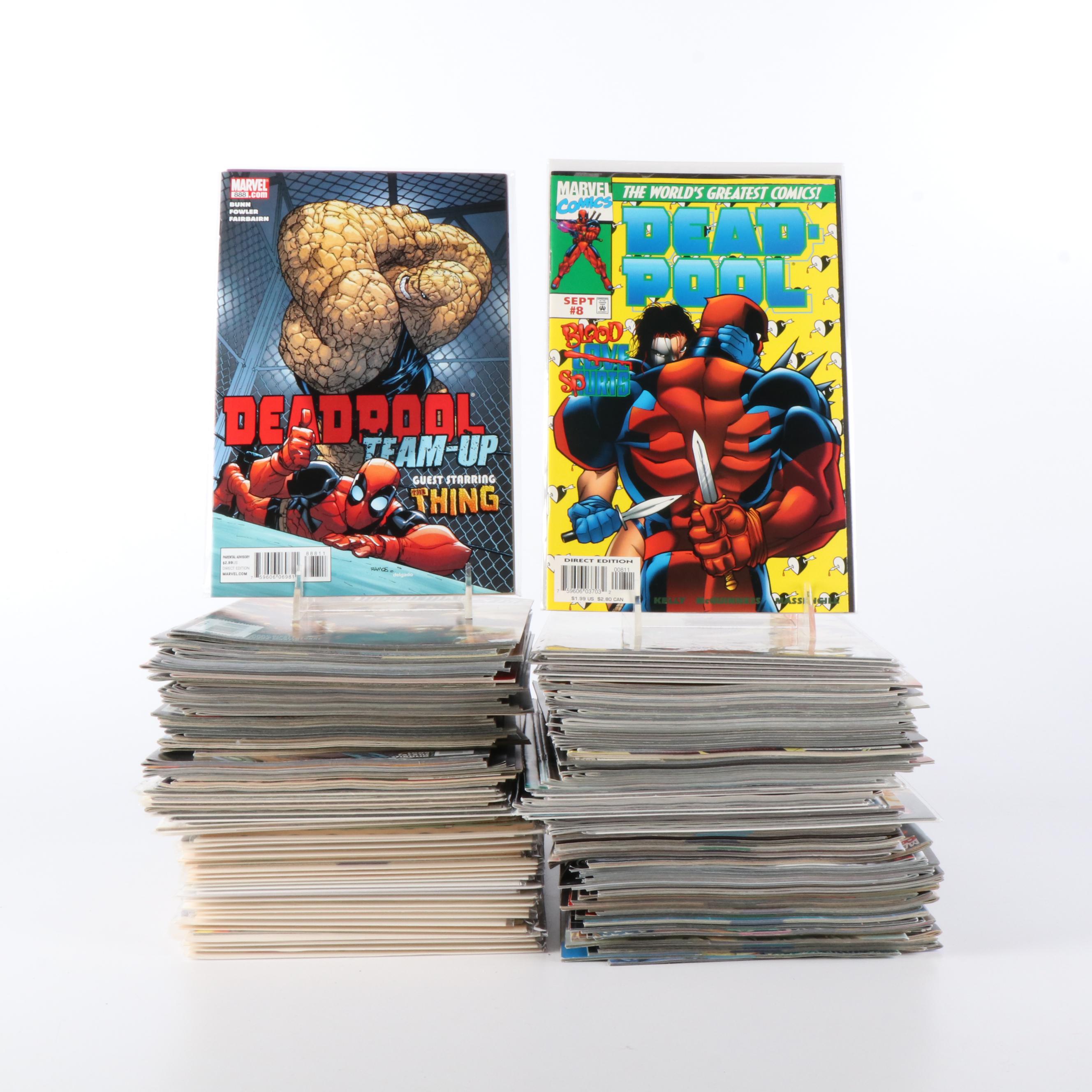150+ Modern Age Comic Books Featuring "Thunderbolts" and "Deadpool"