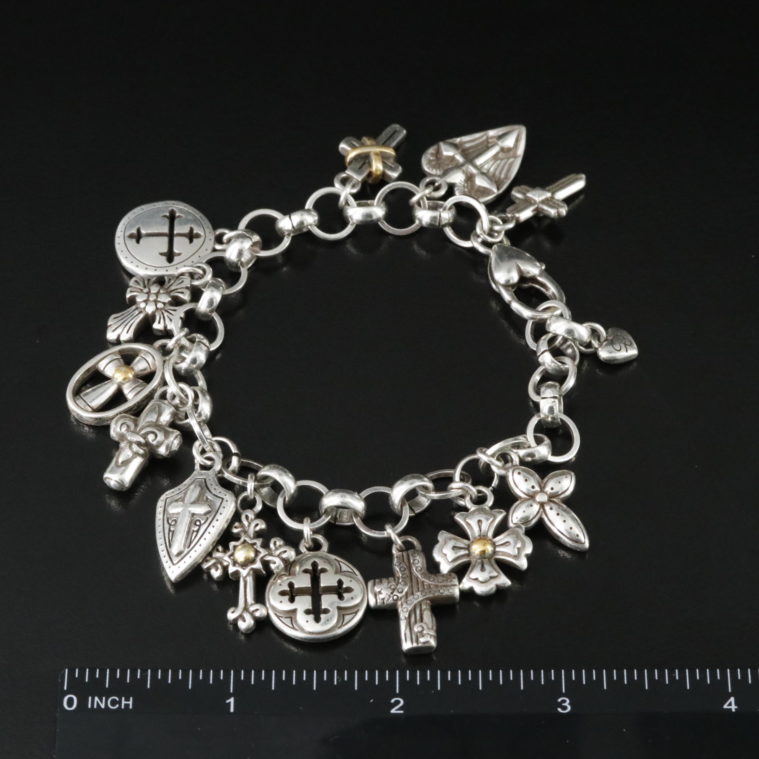 Brighton Cross Charm Bracelet