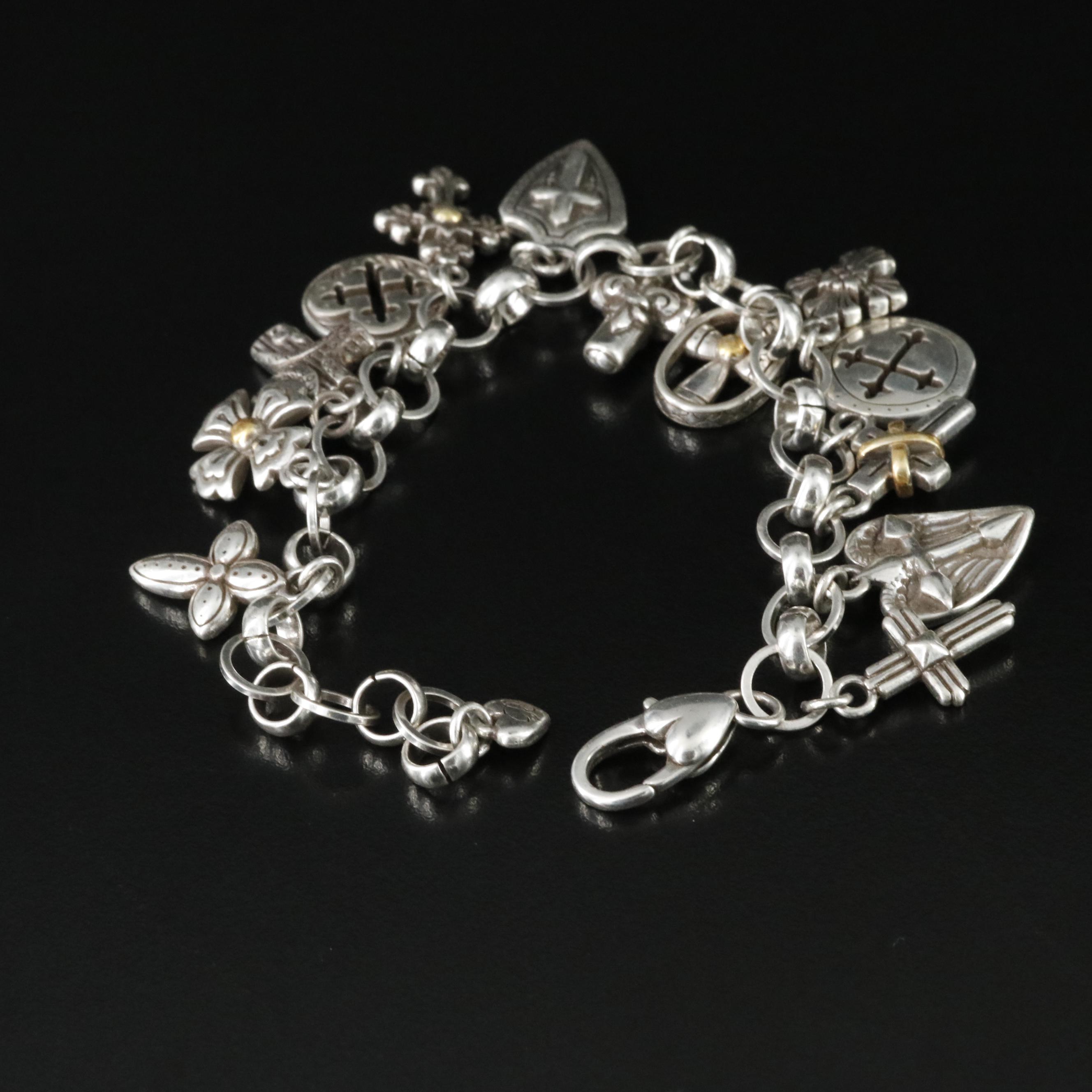 Brighton Cross Charm Bracelet