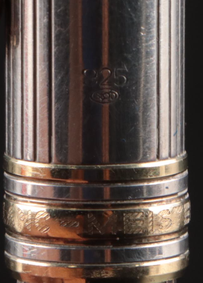 Montblanc Meisterstück Solitaire Sterling Silver Ballpoint Pen